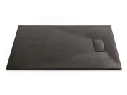 Sanotechnik - Schneidbare SMC Brausetasse 120x90cm schwarz
