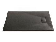 Sanotechnik - Schneidbare SMC Brausetasse 120x90cm schwarz