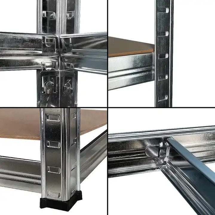 Sanotechnik - Schwerlastregal zink 90x40x180 cm
