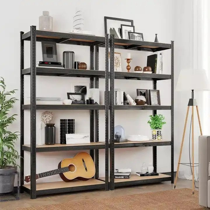Sanotechnik - Schwerlastregal schwarz 90x40x180 cm