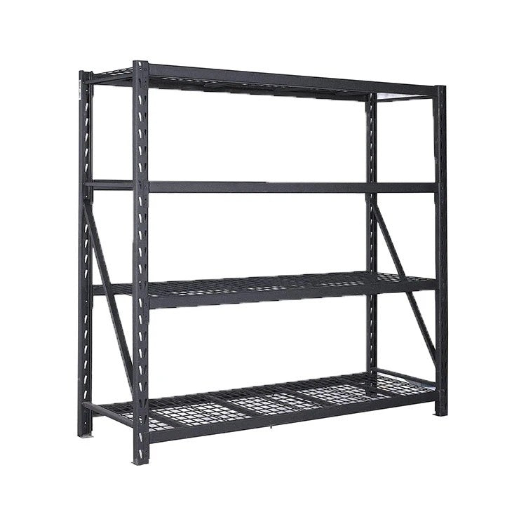 Sanotechnik - Industrie-Schwerlastregal schwarz 180x53x183cm