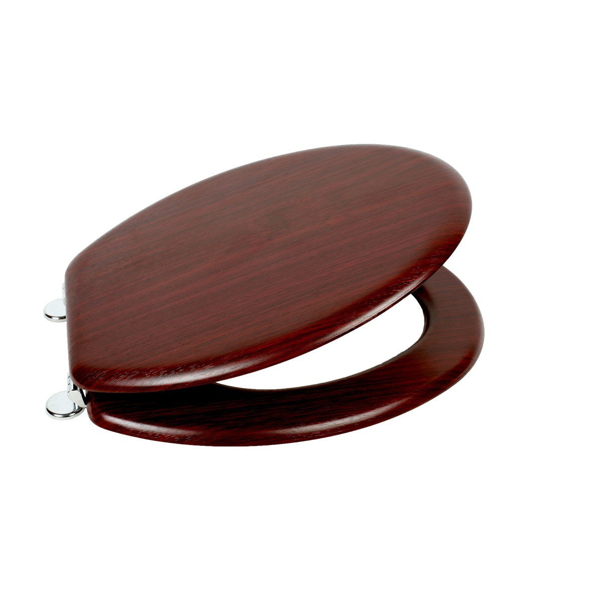 Sanotechnik - WC-Sitz Holz-Deko Dunkel
