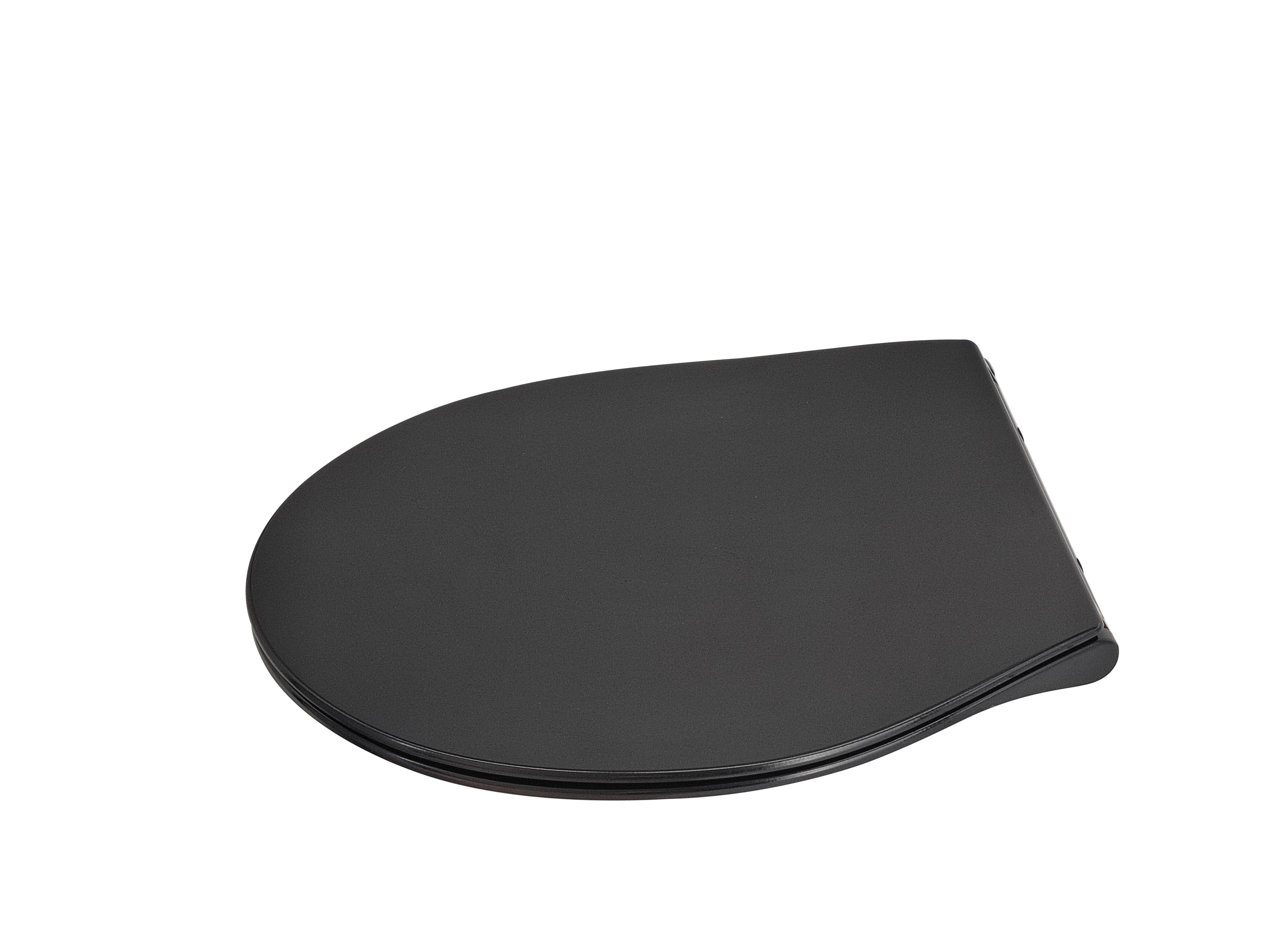 Sanotechnik - WC Sitz ABS SOFTCLOSE quick release schwarz