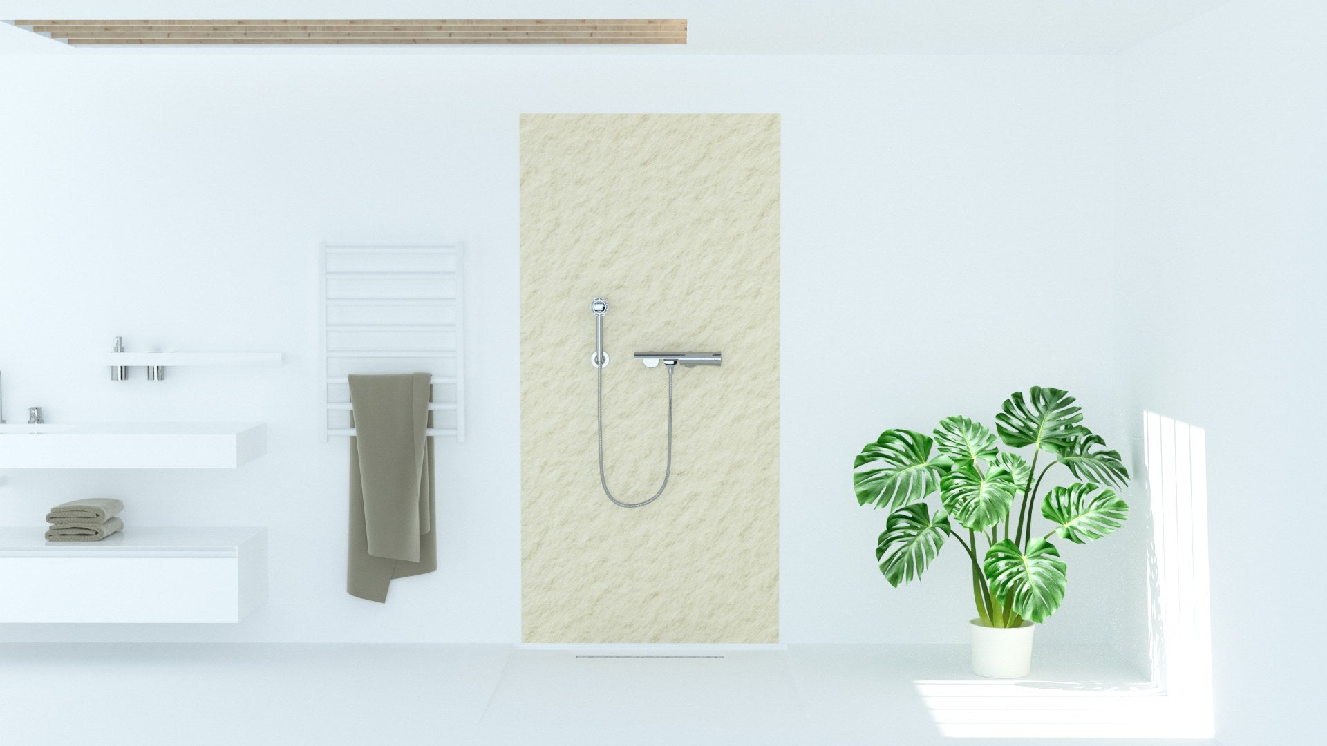 Sanotechnik - SANOWALL SANDSTEIN Wandverkleidung 100x205x0,3cm