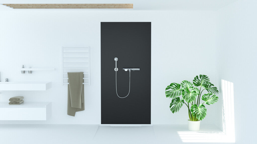 Sanotechnik - SANOWALL anthrazit Wandverkleidung 100x205x0,3cm