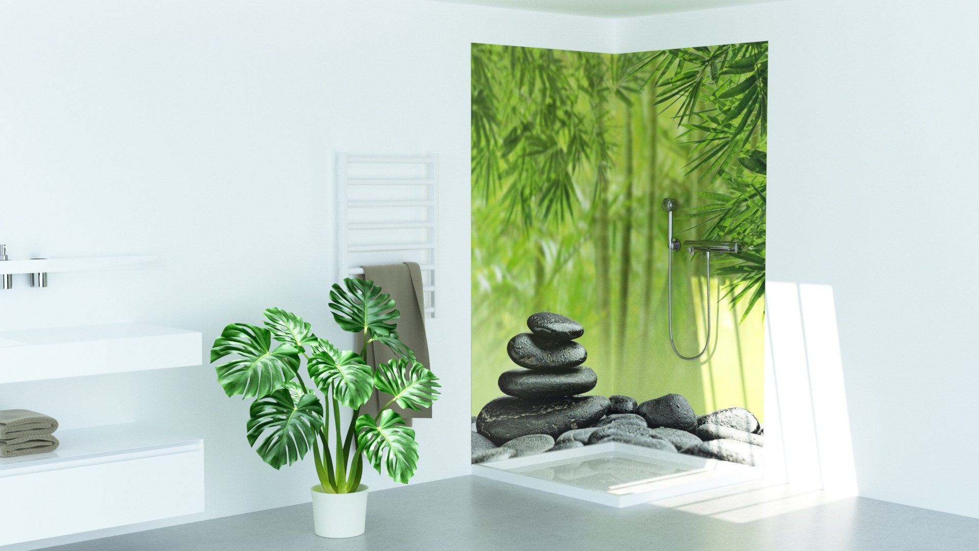 Sanotechnik - SANOWALL WELLNESS LINKS Wandverkleidung 100x250x0,3cm