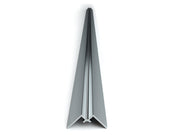 Sanotechnik - SANOWALL INNENECKPROFIL silber matt 255cm