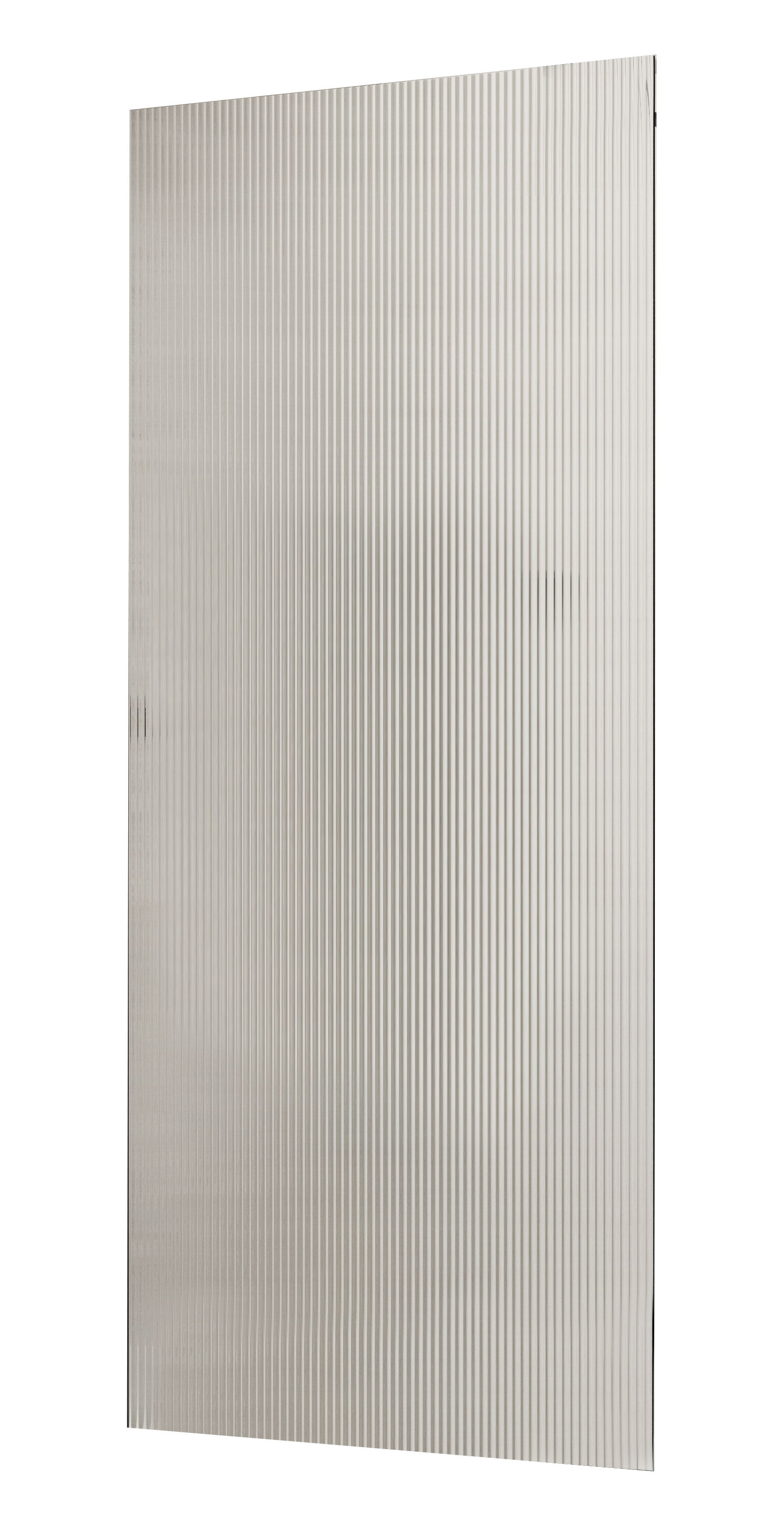 Sanotechnik - Walk - In 100x200cm 8mm Geriffeltes Glas Easy Clean