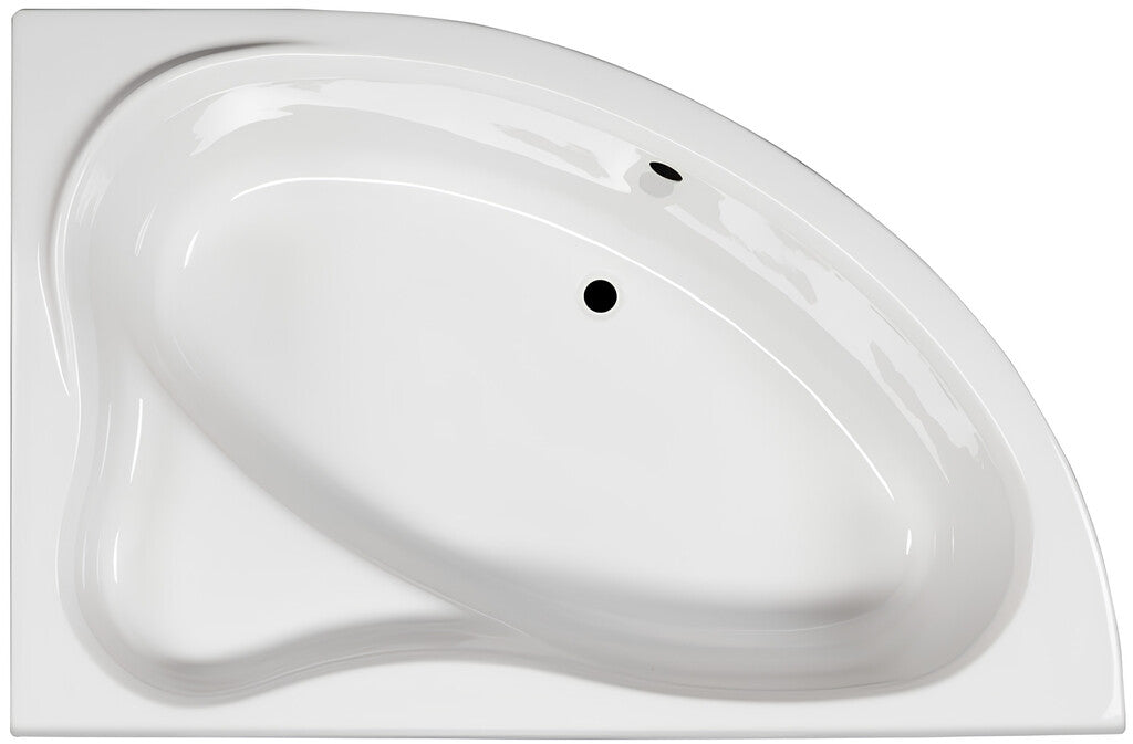 Sanotechnik - BW-RAB rechts, 150x98x40cm, weiß