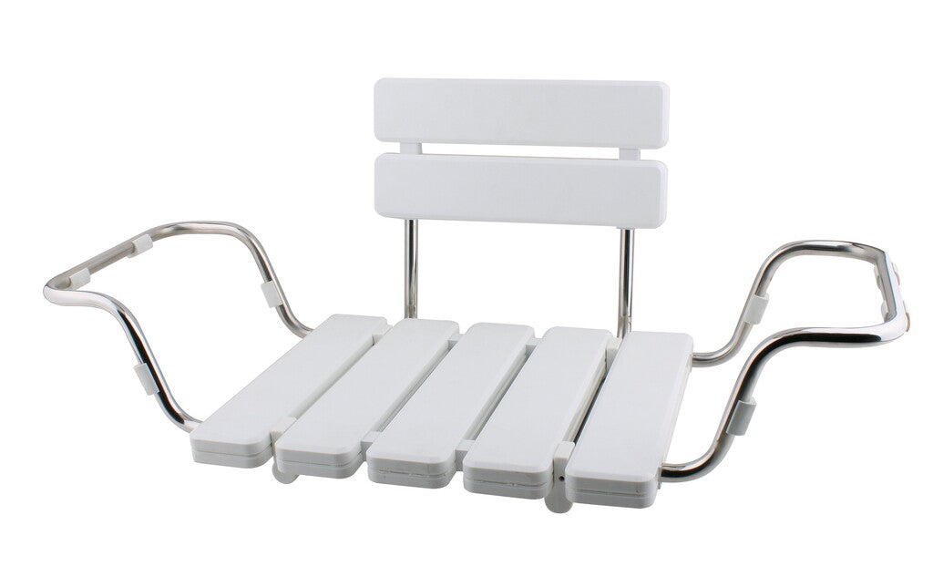 Sanotechnik - Badewannen-Sitz m.Rückenlehne weiß