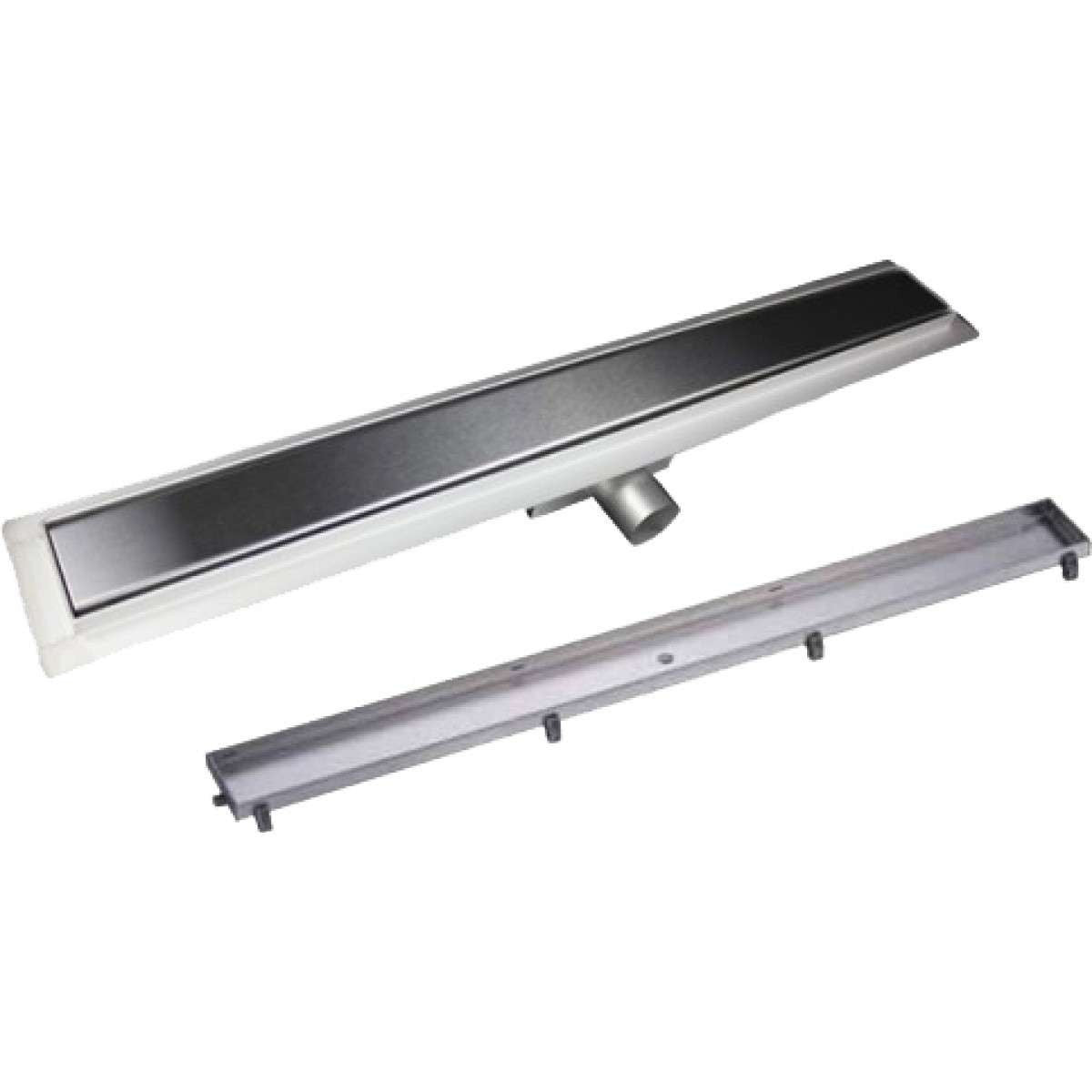 Sanotechnik - Duschrinne 60cm Nirosta Chrom-Optik