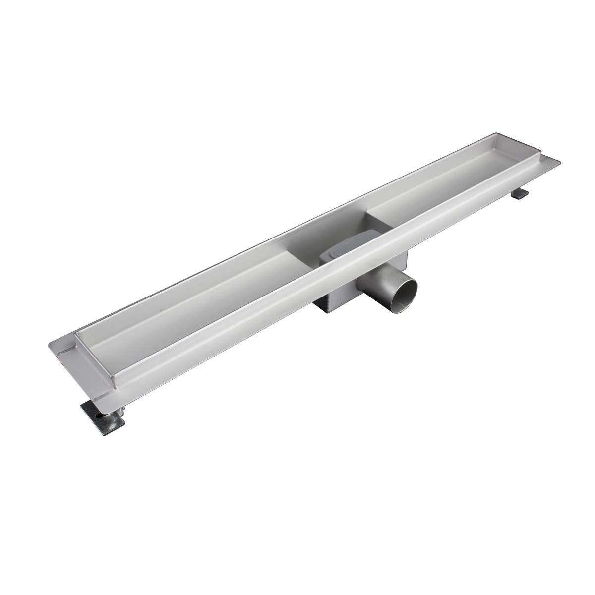 Sanotechnik - Duschrinne 60cm Nirosta Chrom-Optik