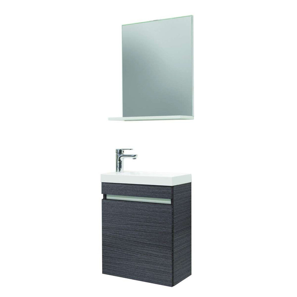 Sanotechnik - BZ-SET NORA EICHE/SILBER