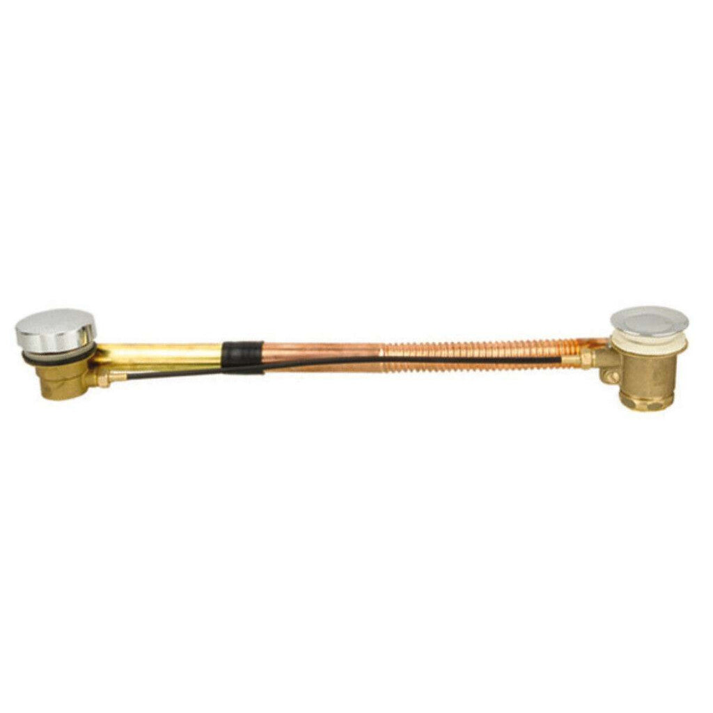 Sanotechnik - Ein Ab.-Überlaufgarn.PVC chrom