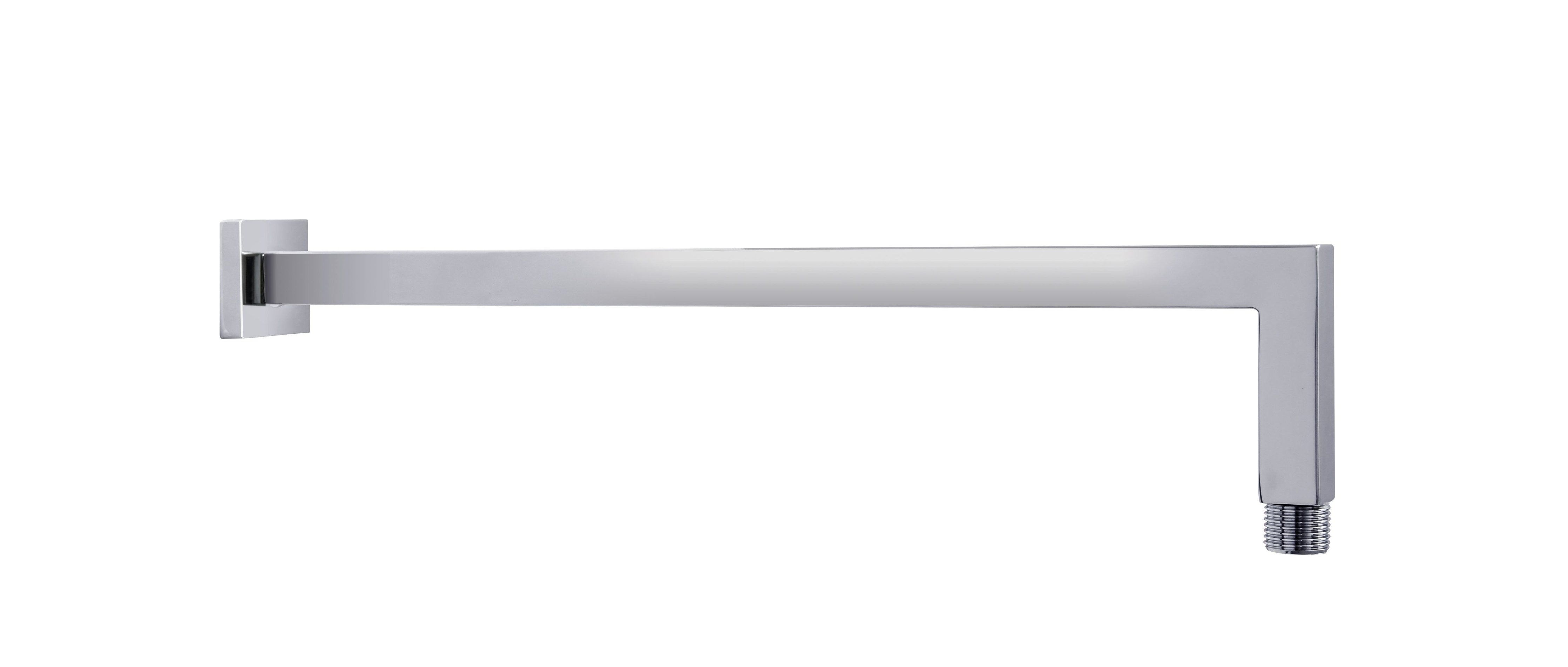 Sanotechnik - Brausearm eckig  40cm chrom
