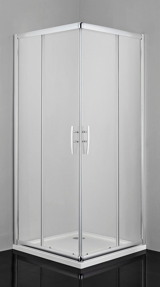 Sanotechnik - Eckdusche Schiebet.PRO-LINE, chr.78,5-80x200