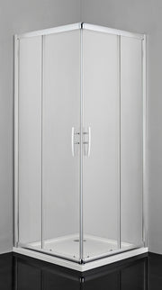 Sanotechnik - Eckdusche Schiebet.PRO-LINE, chr. 88,5-90x200