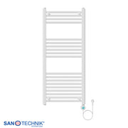 Sanotechnik - Badezimmerheizkörper E-Bozen, Weiß, 50x112cm 500 Watt