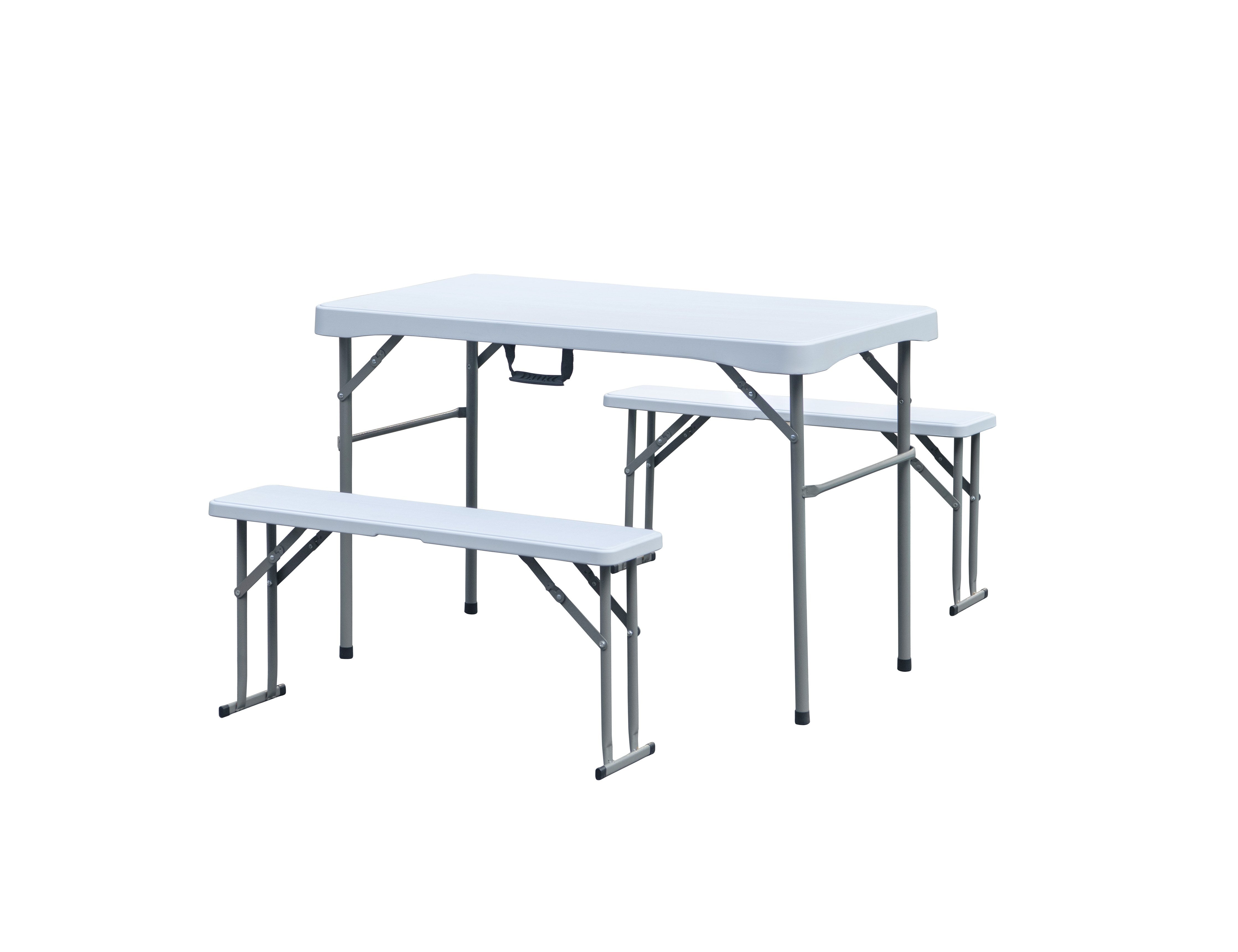 Sanotechnik - Biergarniturset klappbar 113x61x74 cm
