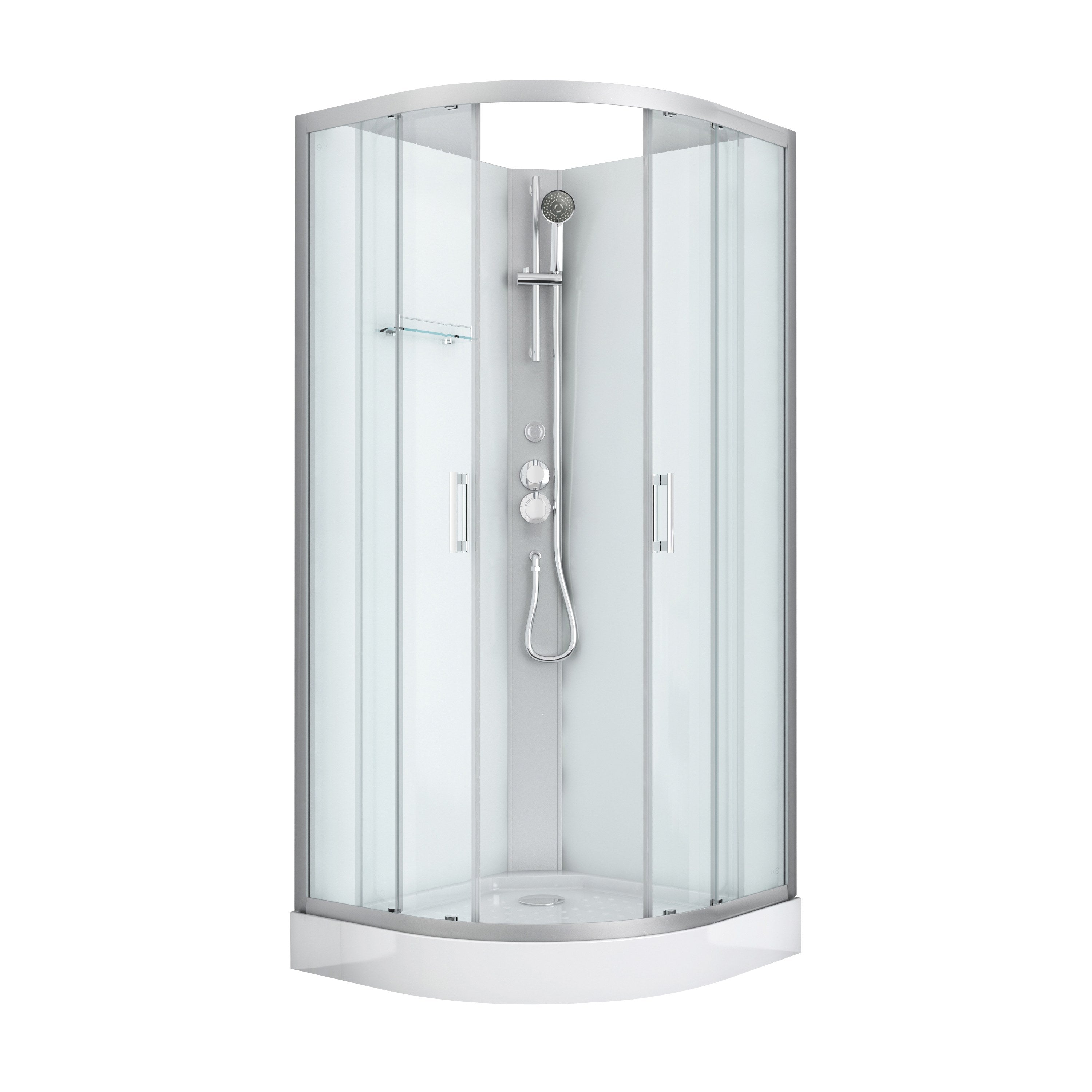 Sanotechnik - Komplettdk DALLAS 90x90x210cm -Quickline