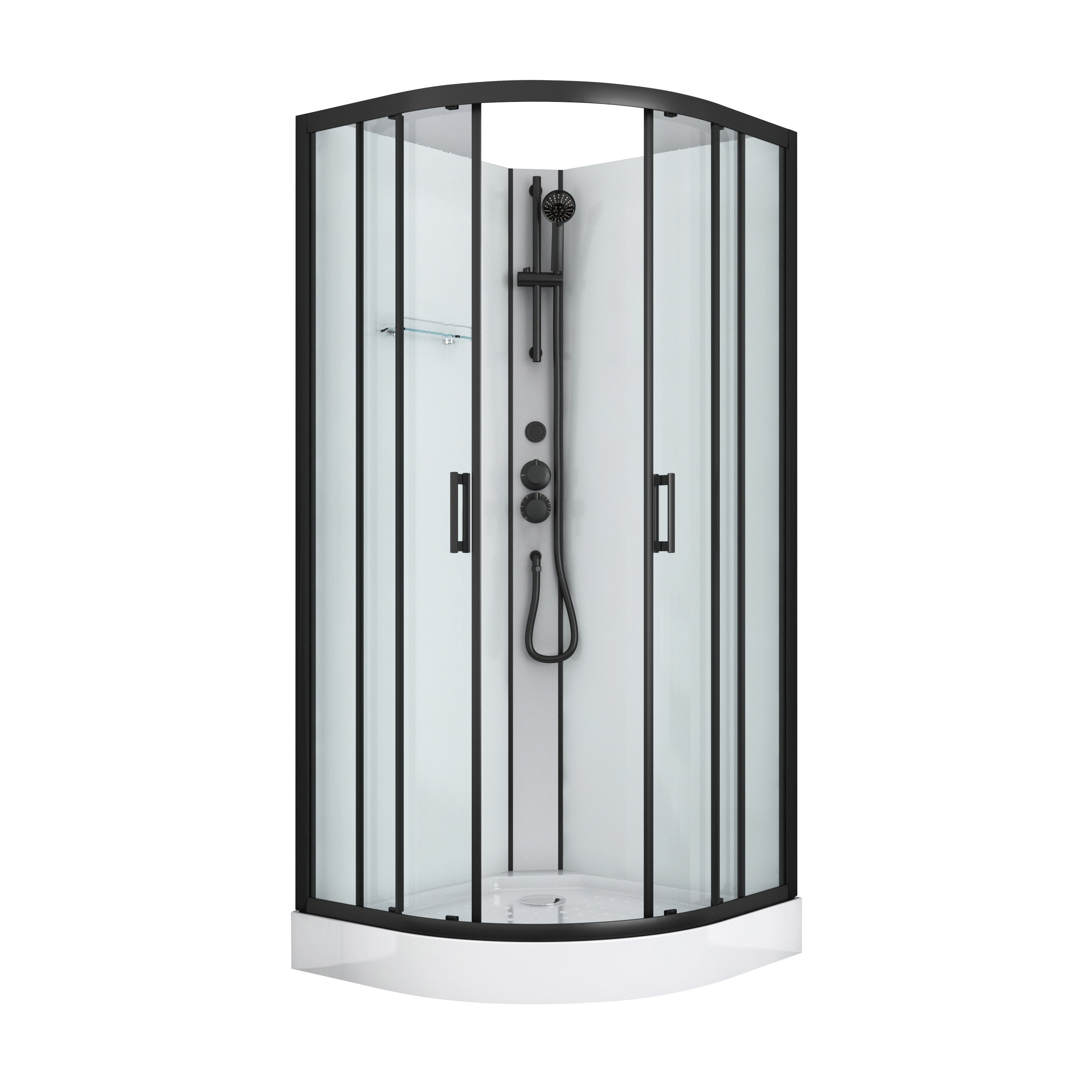 Sanotechnik - Komplettdk DALLAS 90x90x210cm -Quickline