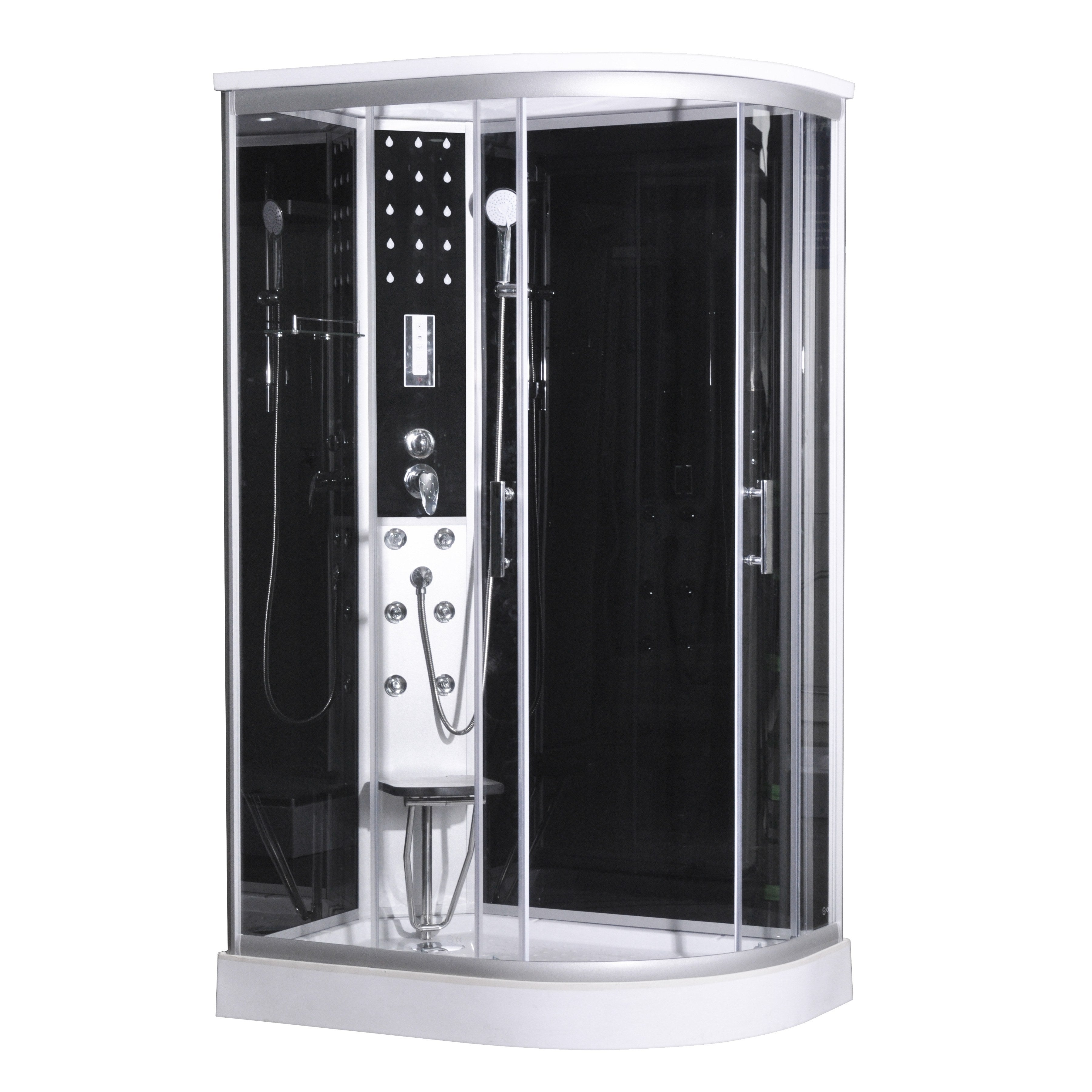 Sanotechnik - Komplettdk VARIO links 80x120x215cm Quickline