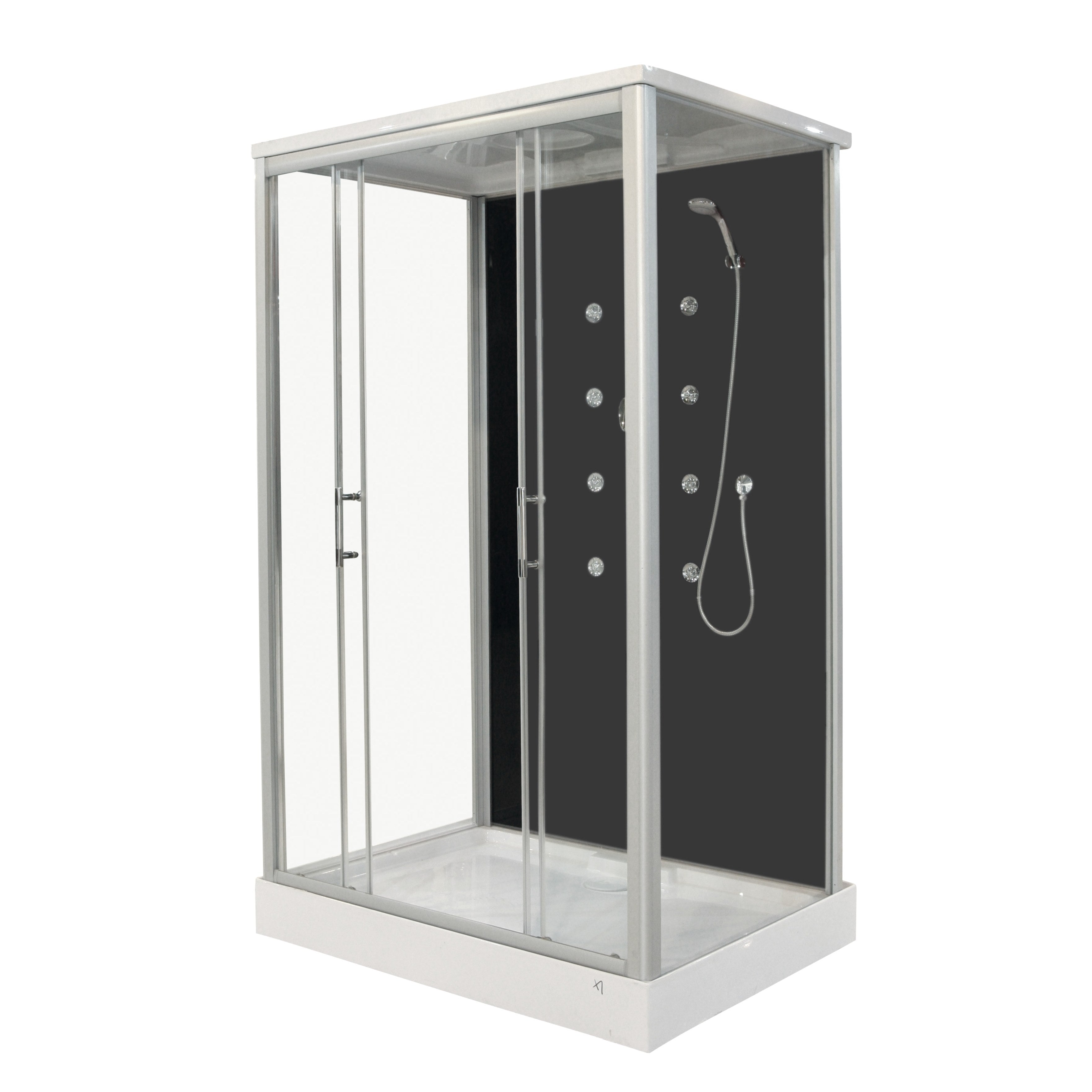 Sanotechnik - *Komplettdk ROXANA 90x120x215cm Quickline