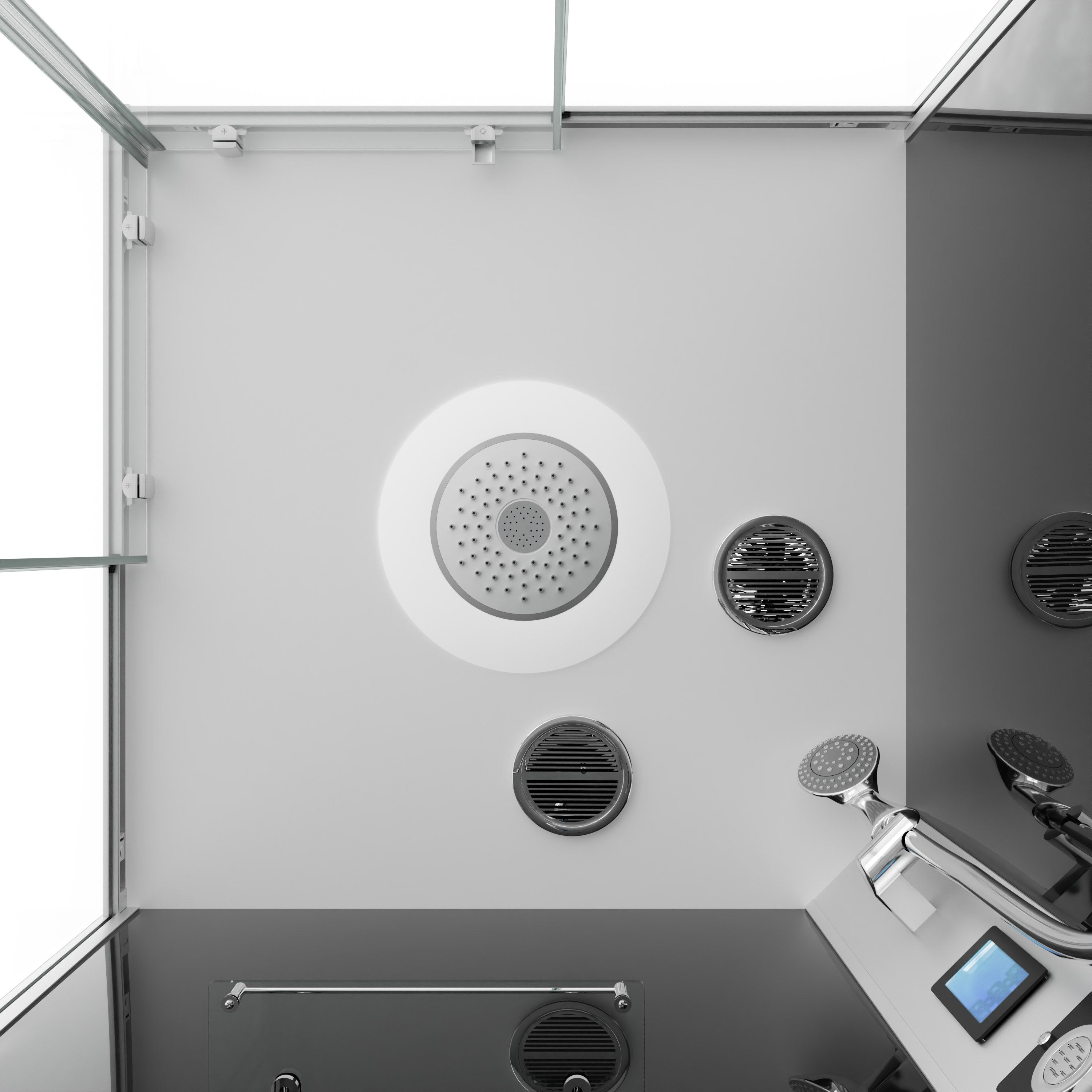 Sanotechnik - Komplettdk MIAMI 90x90x215cm Quickline