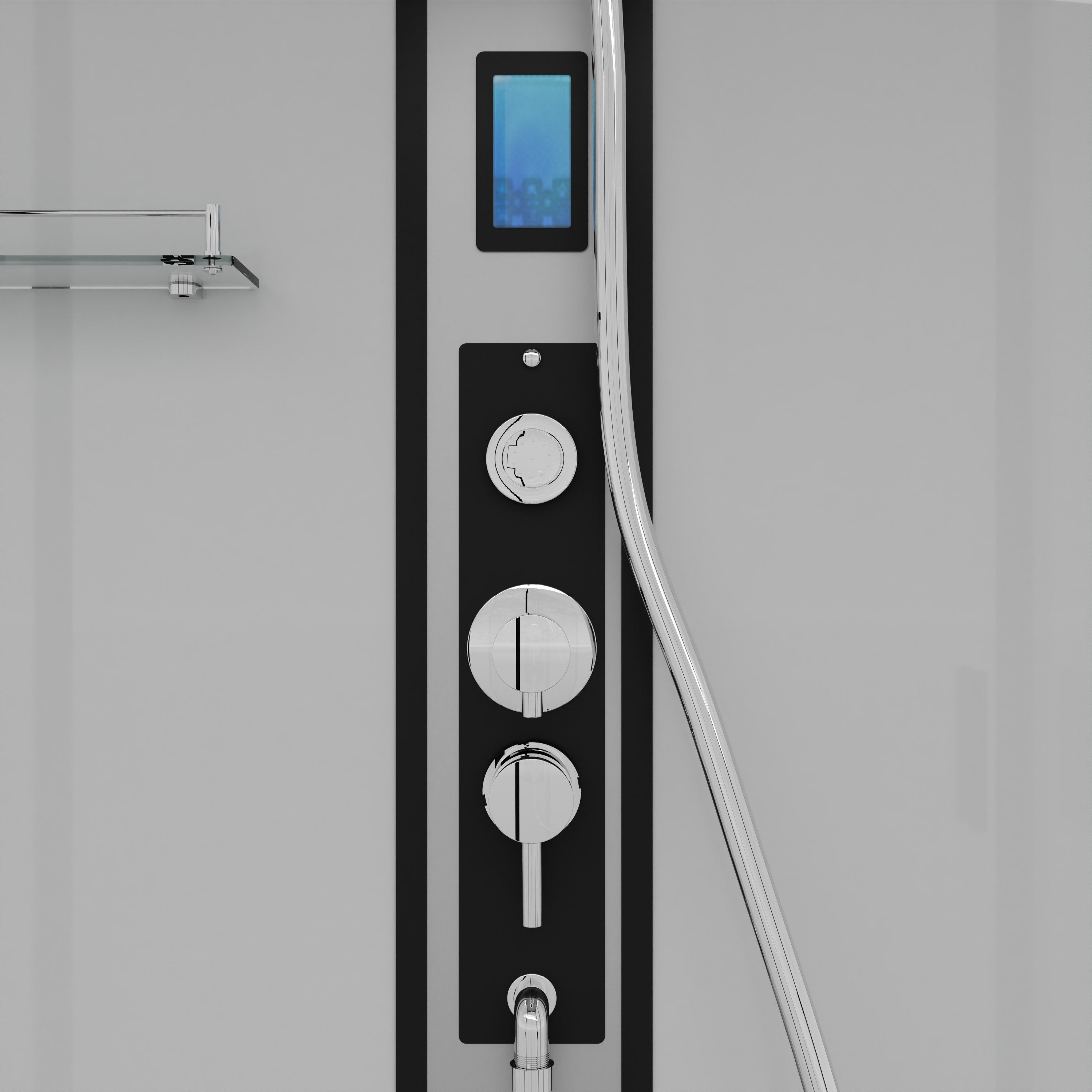 Sanotechnik - Komplettdk BOSTON 90x20x215cm Quickline