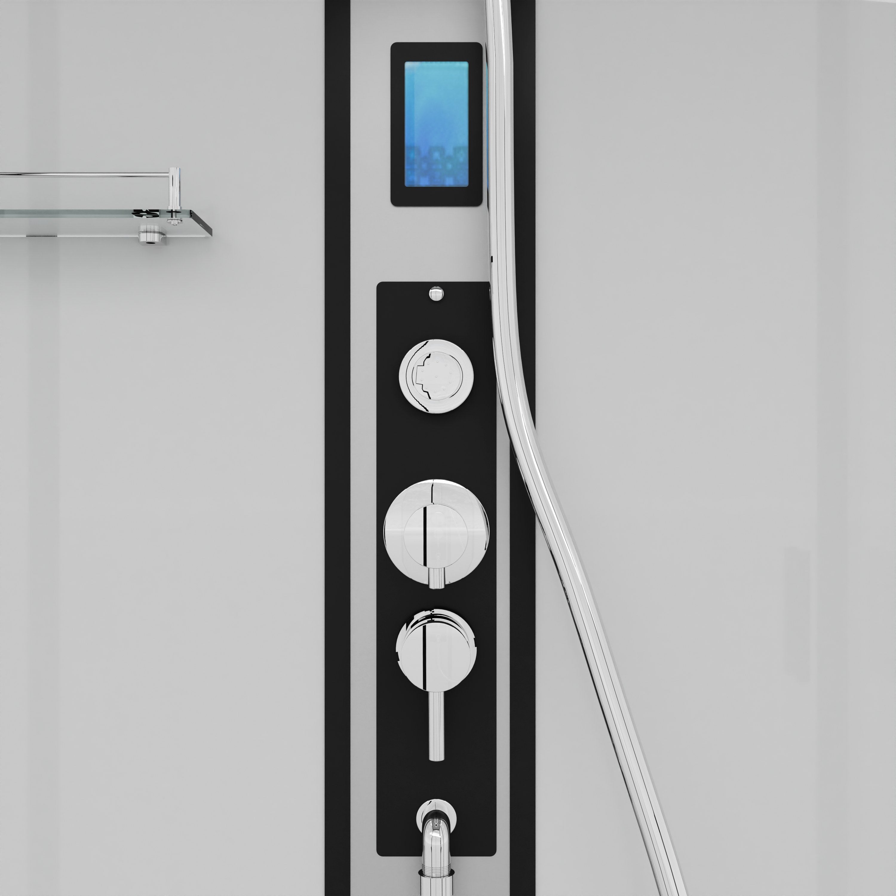 Sanotechnik - Komplettdk NEW YORK 90x160x215cm Quickline