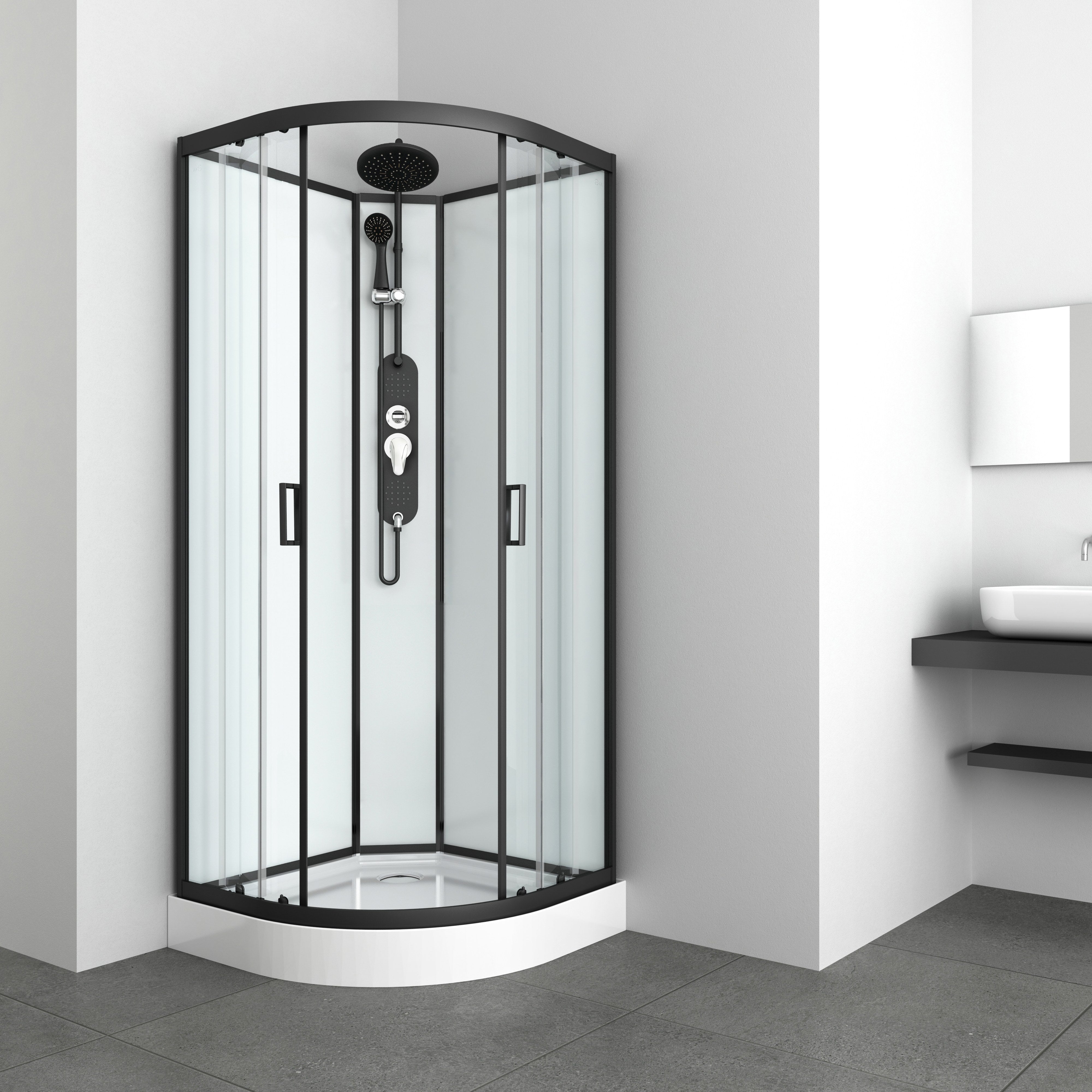 Sanotechnik - Komplettdk EPIC 1 90x90x235cm Quickline