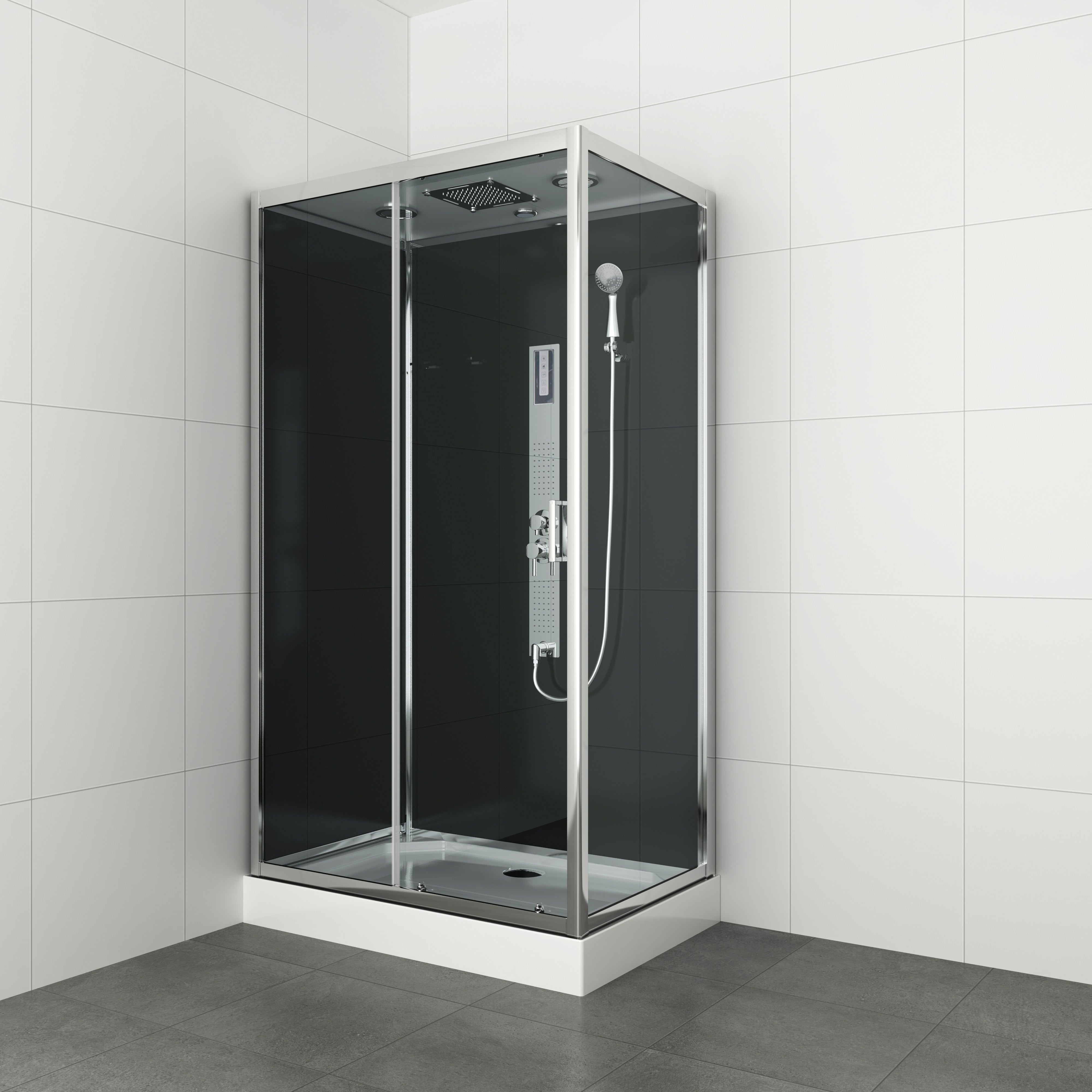 Sanotechnik - Komplettdk TREND 3 80x120x215cm Quickline