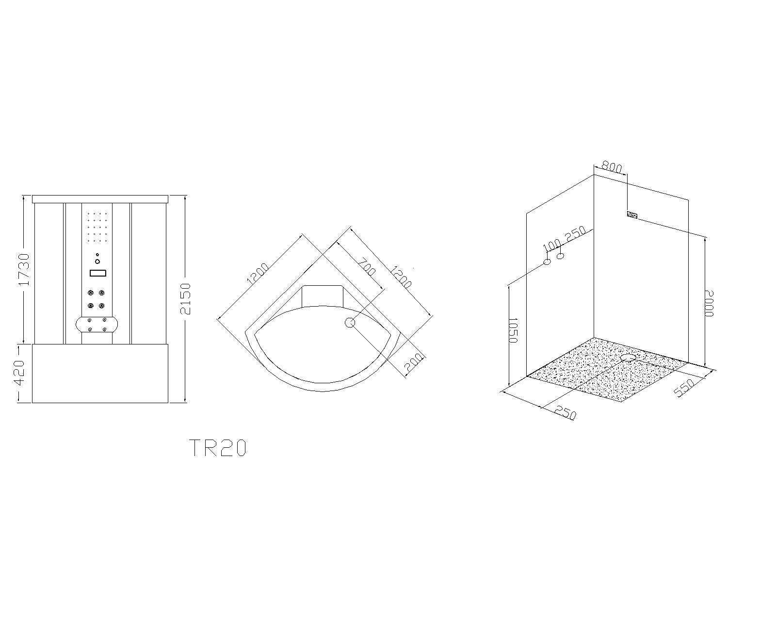 Dampfduschkabine SALSA