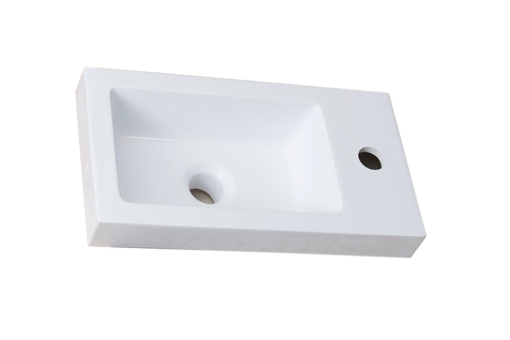 Sanotechnik - LEON Waschtisch aus gegossenem Marmor