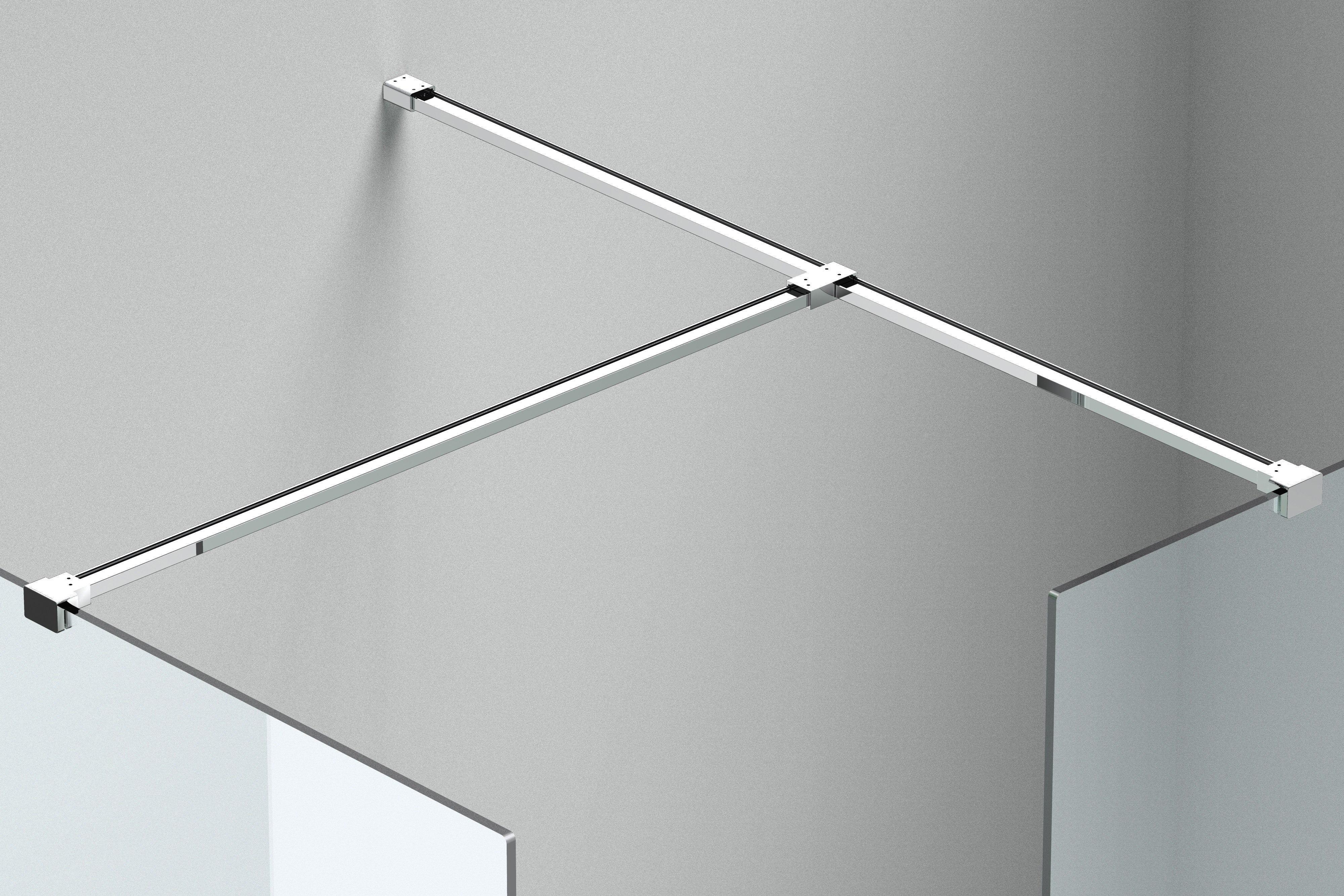 Sanotechnik - T-Verbinder für Stabilisierungsstange chrom