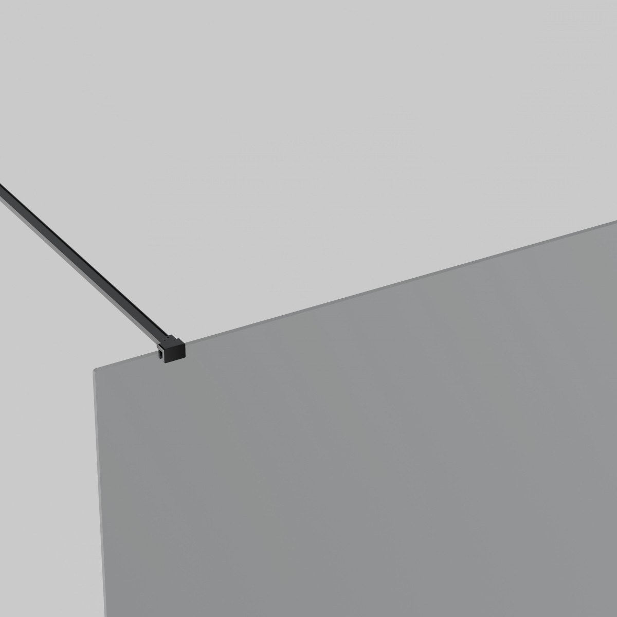 Sanotechnik - Wandprofi+Stabiliesierungsstange schwarz 3,5cm