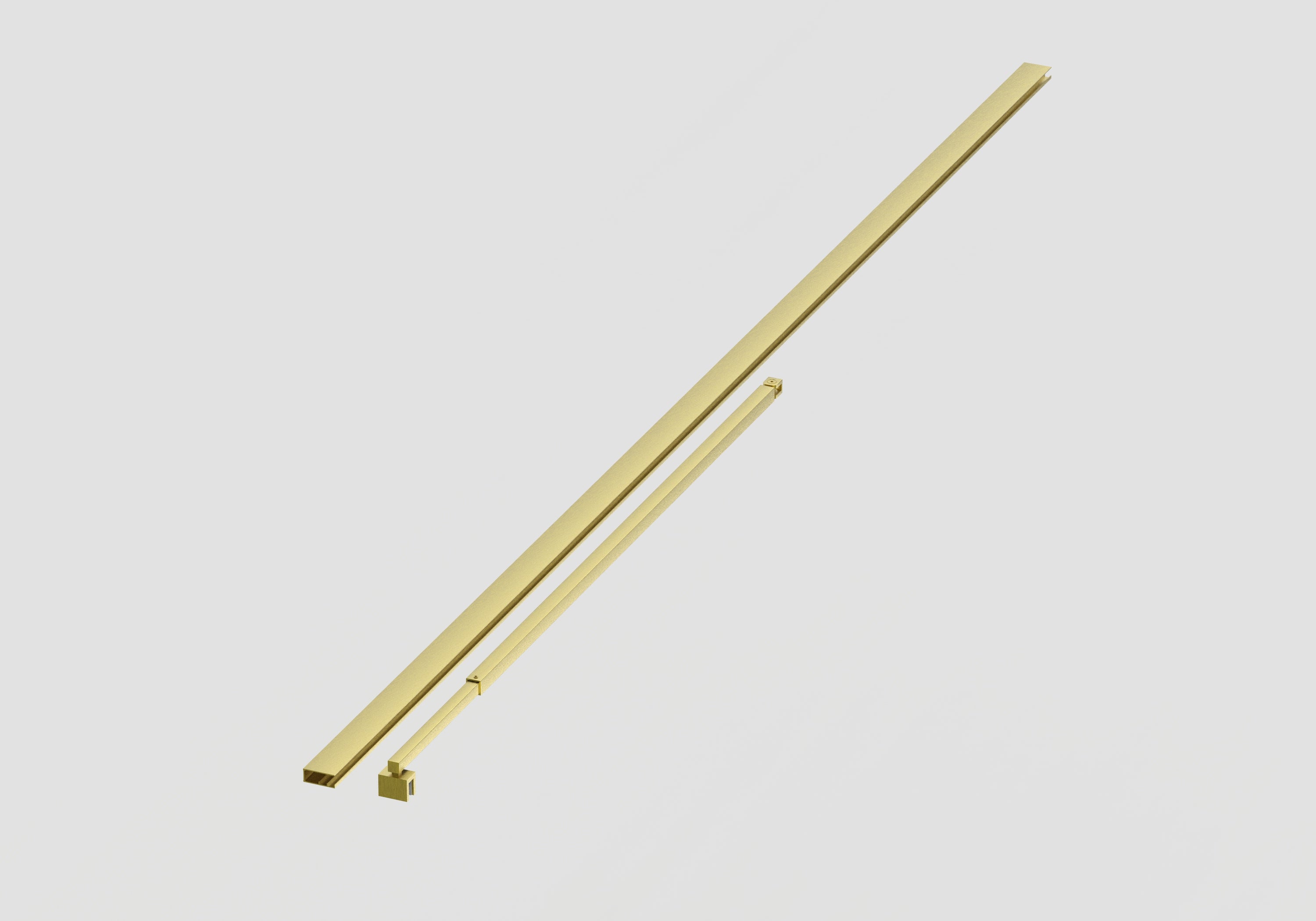 Sanotechnik - Wandprofi+Stabilisierungsstange gold 2cm