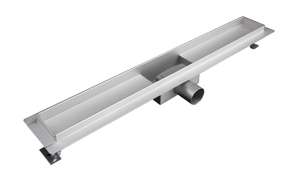 Sanotechnik - Duschrinne 80cm  Nirosta Chrom-Optik