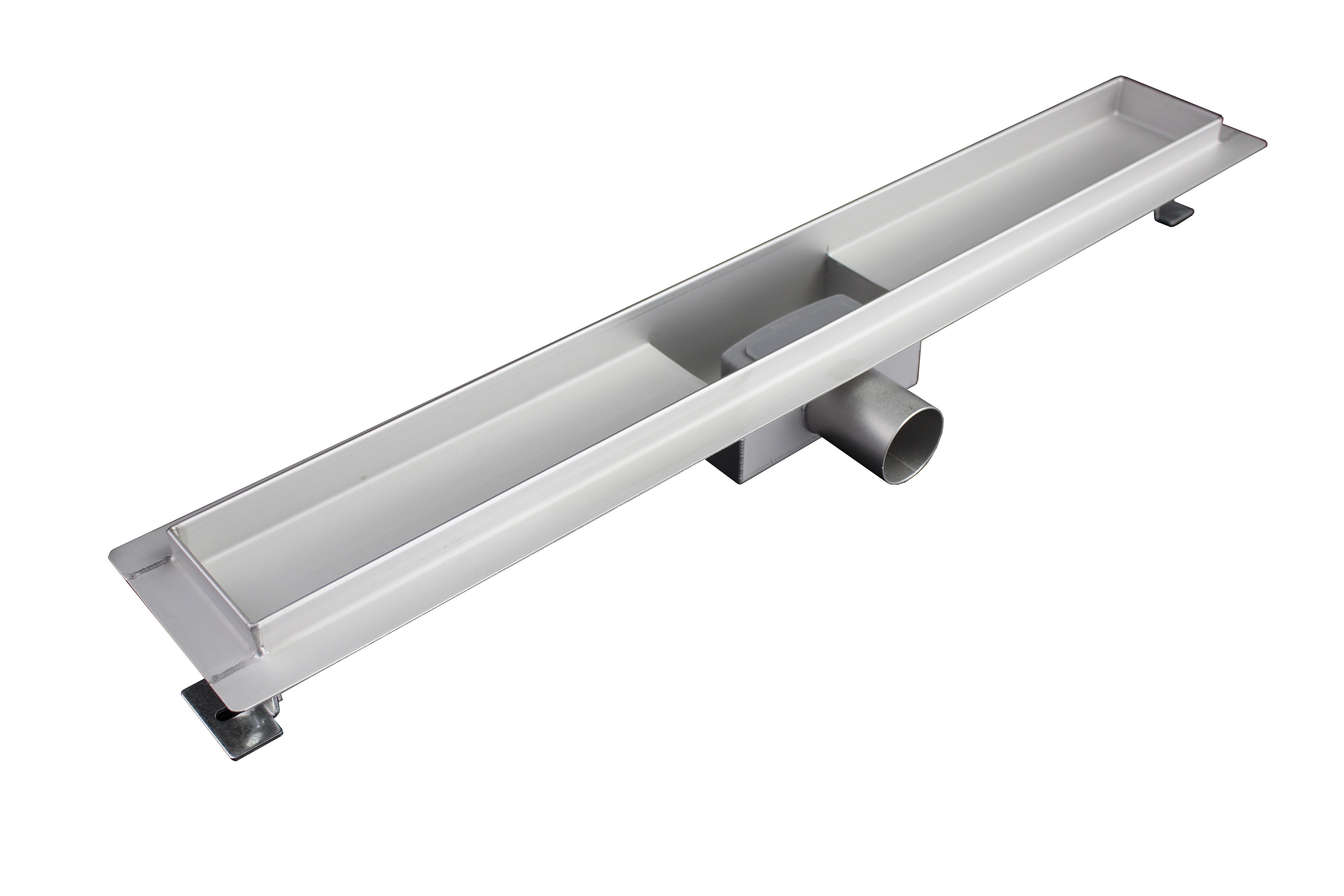 Sanotechnik - Duschrinne 80cm  Nirosta Chrom-Optik
