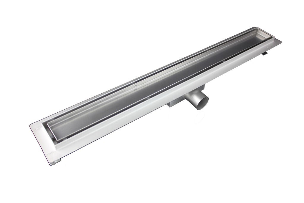 Sanotechnik - Duschrinne 80cm  Nirosta Chrom-Optik