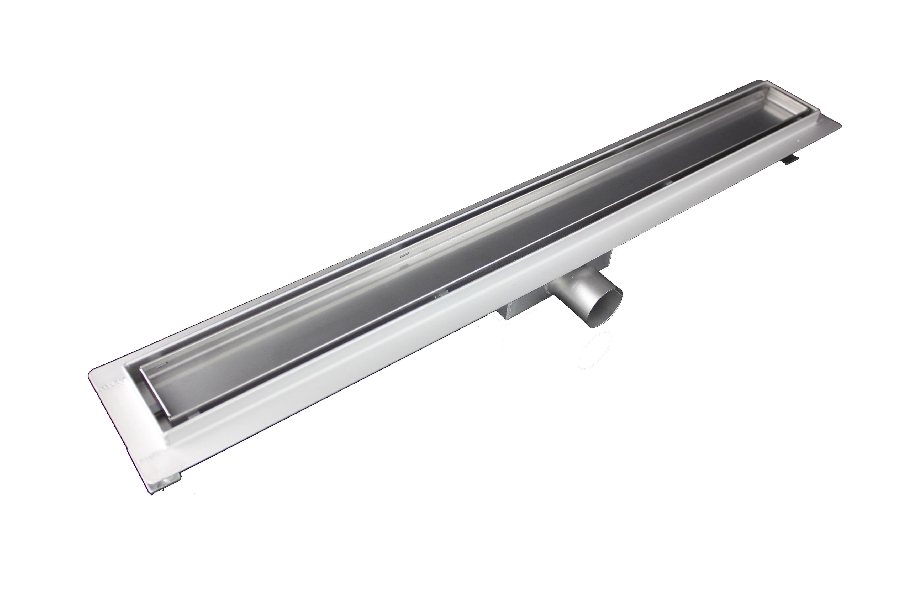 Sanotechnik - Duschrinne 80cm  Nirosta Chrom-Optik