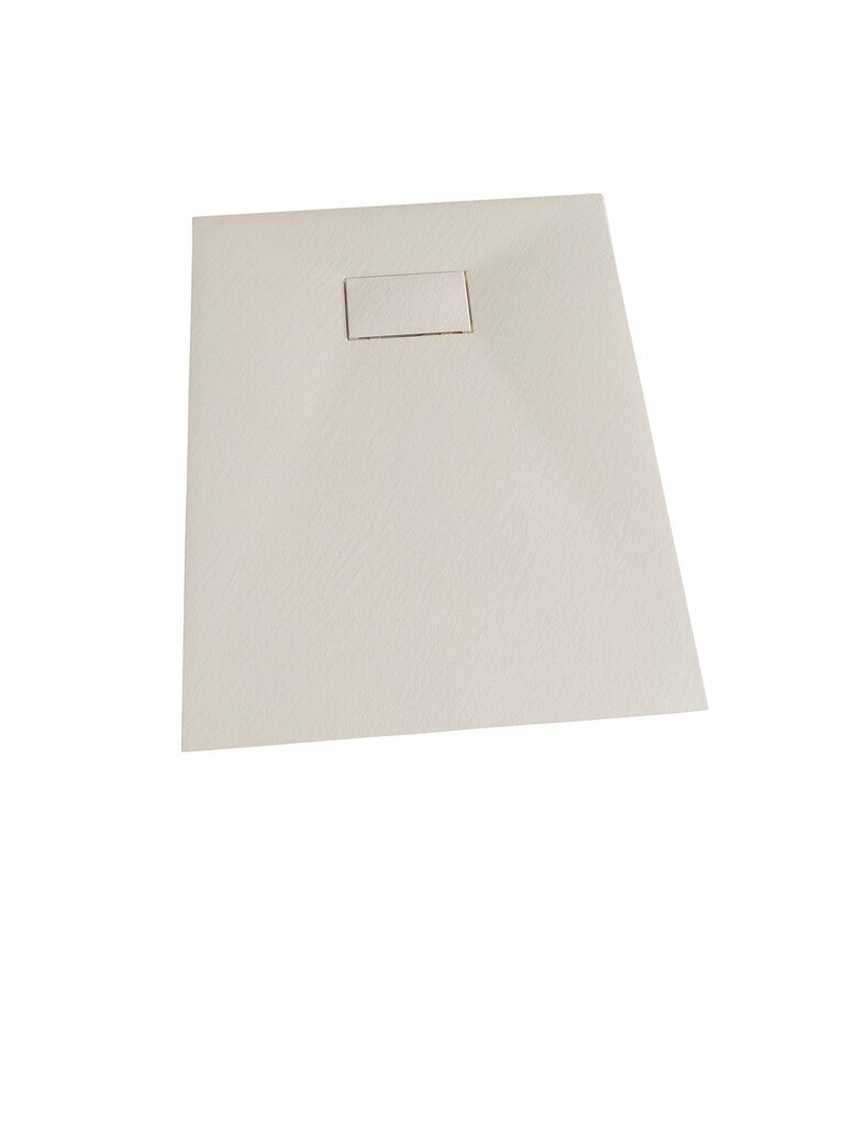 Sanotechnik - Schneidbare SMC Brausetasse 100x80cm weiß