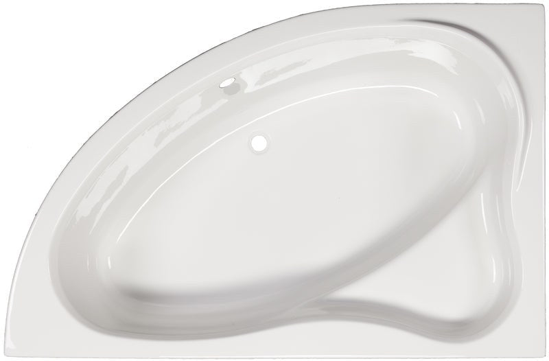 Sanotechnik - BW-KRK links,150x98x40cm, weiß