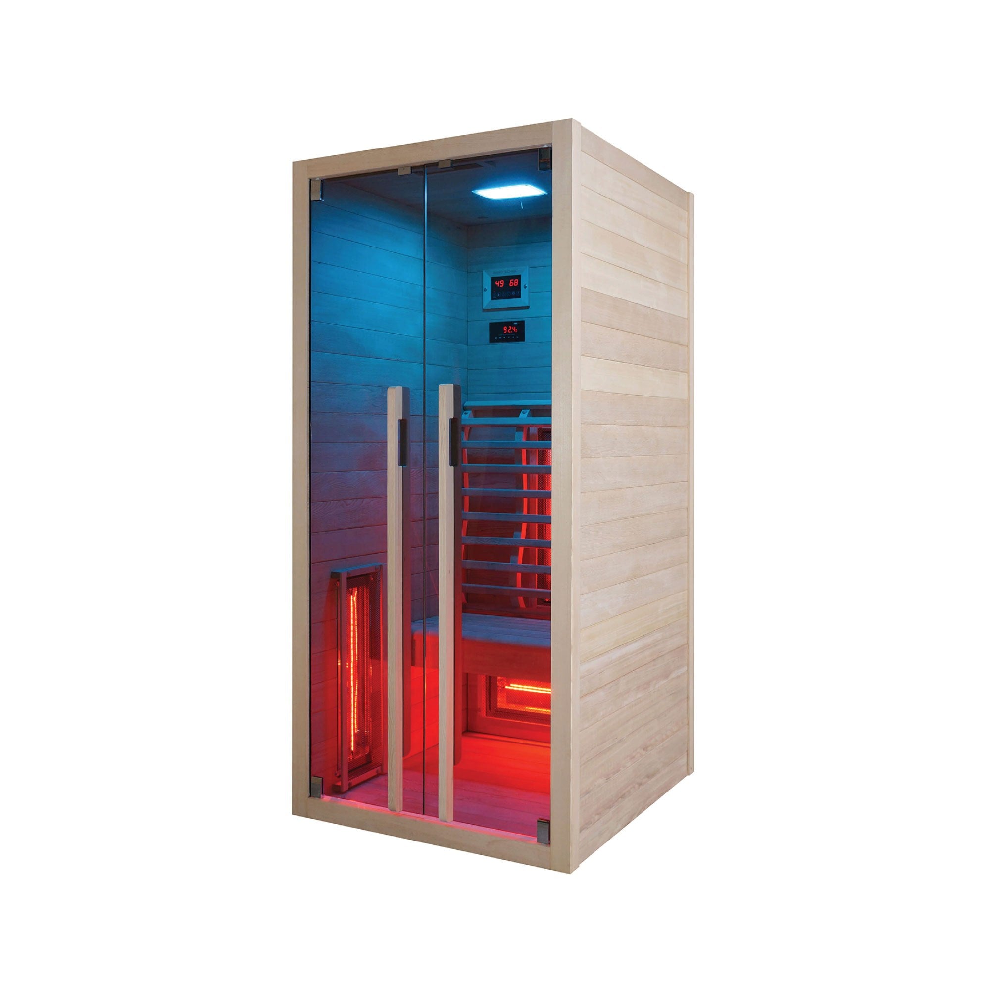 Sanotechnik - RUBY 1 Infrarotkabine für 1 Person 90x100x195 cm