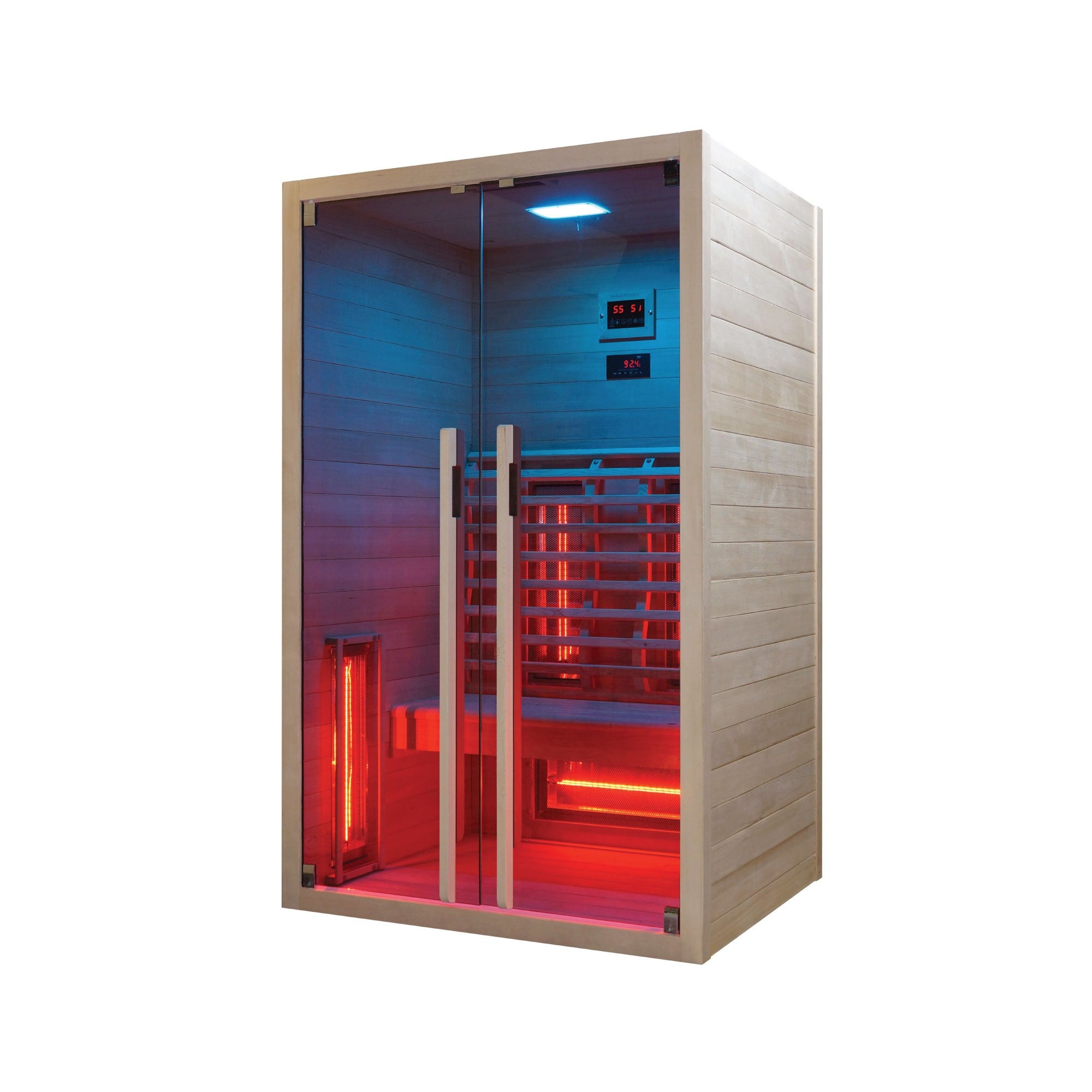 Sanotechnik - RUBY 2 Infrarotkabine für 2 Personen 120x100x195 cm