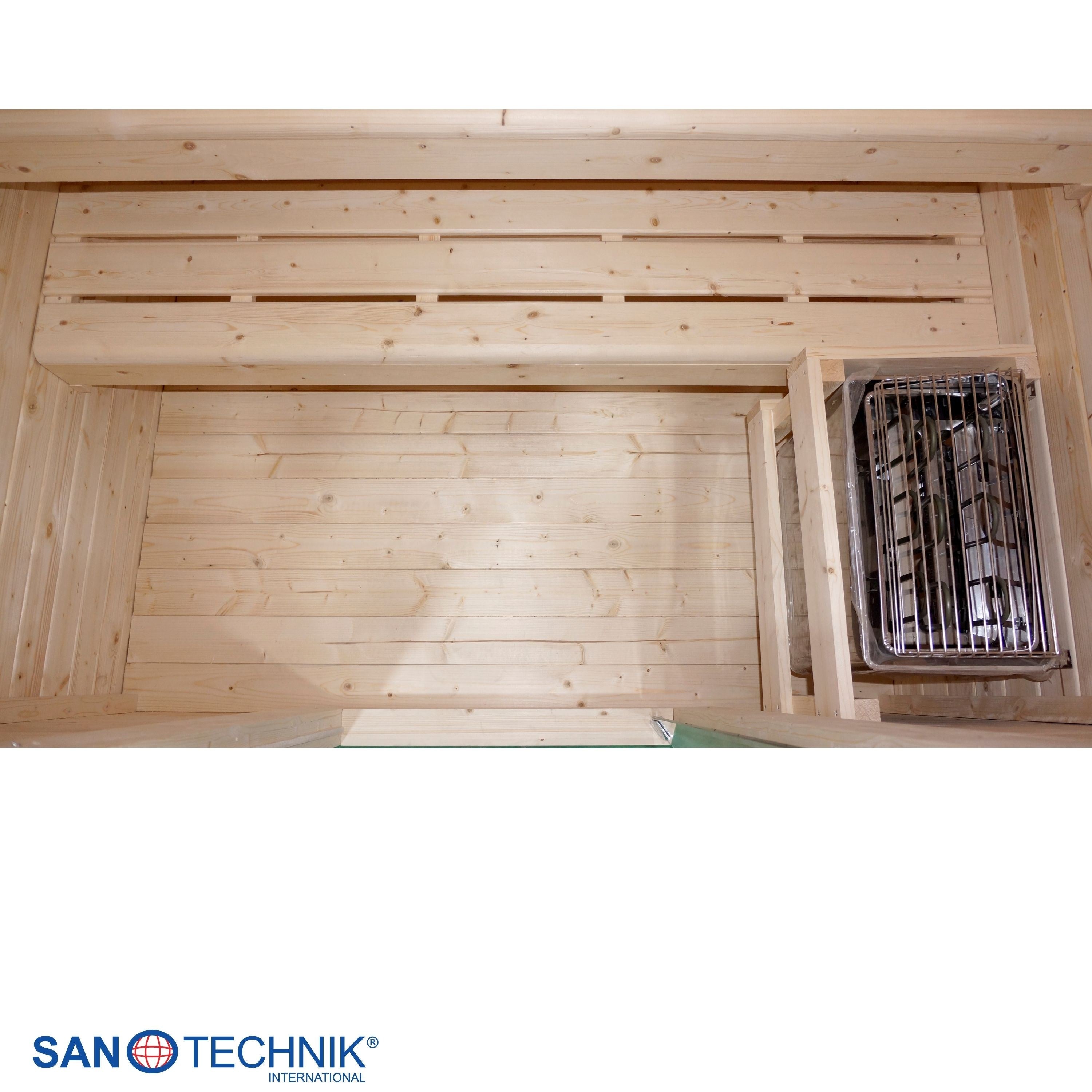 Sanotechnik - HELSINKI Außensauna für 2-3 Personen 165x175x218,9 cm