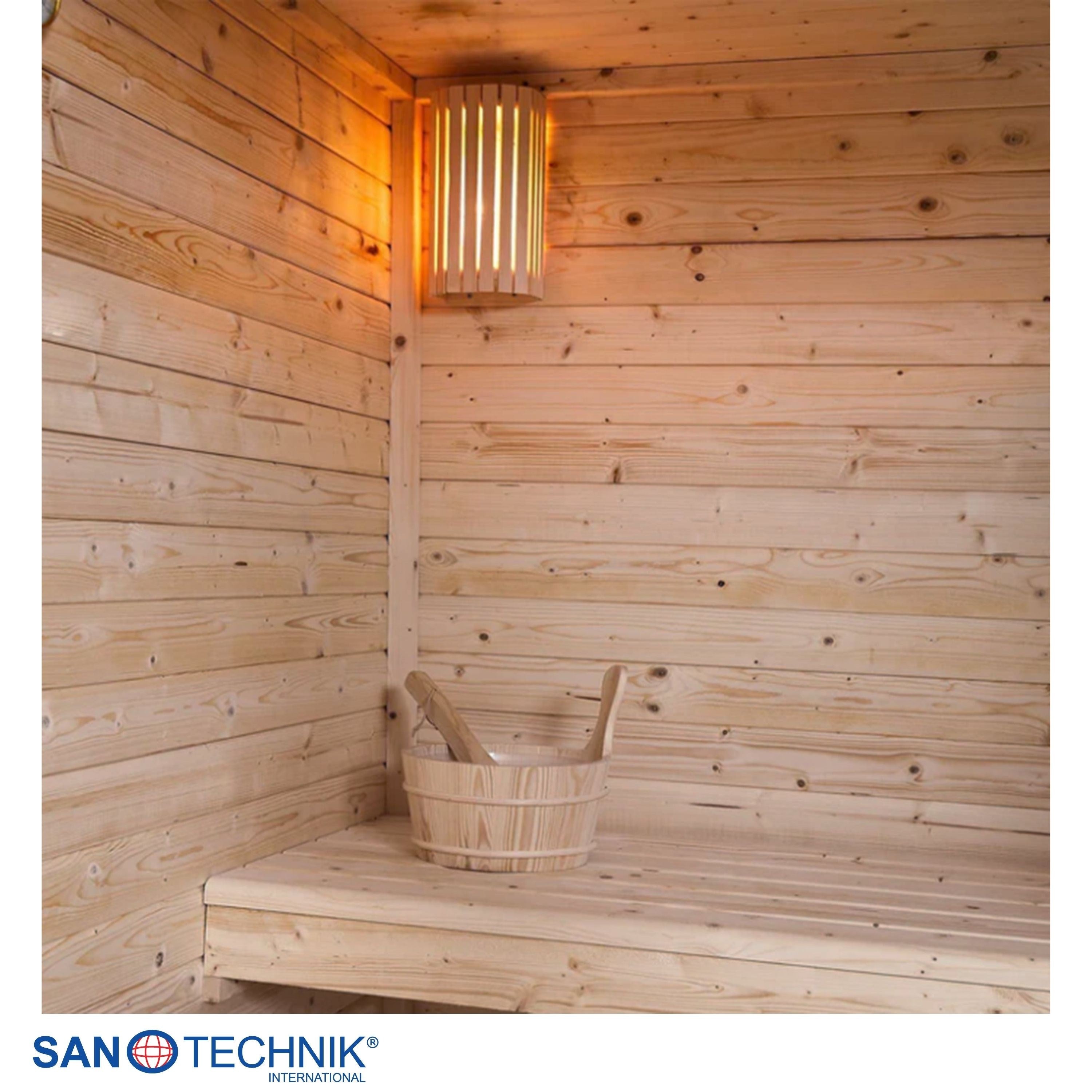 Sanotechnik - HELSINKI Außensauna für 2-3 Personen 165x175x218,9 cm