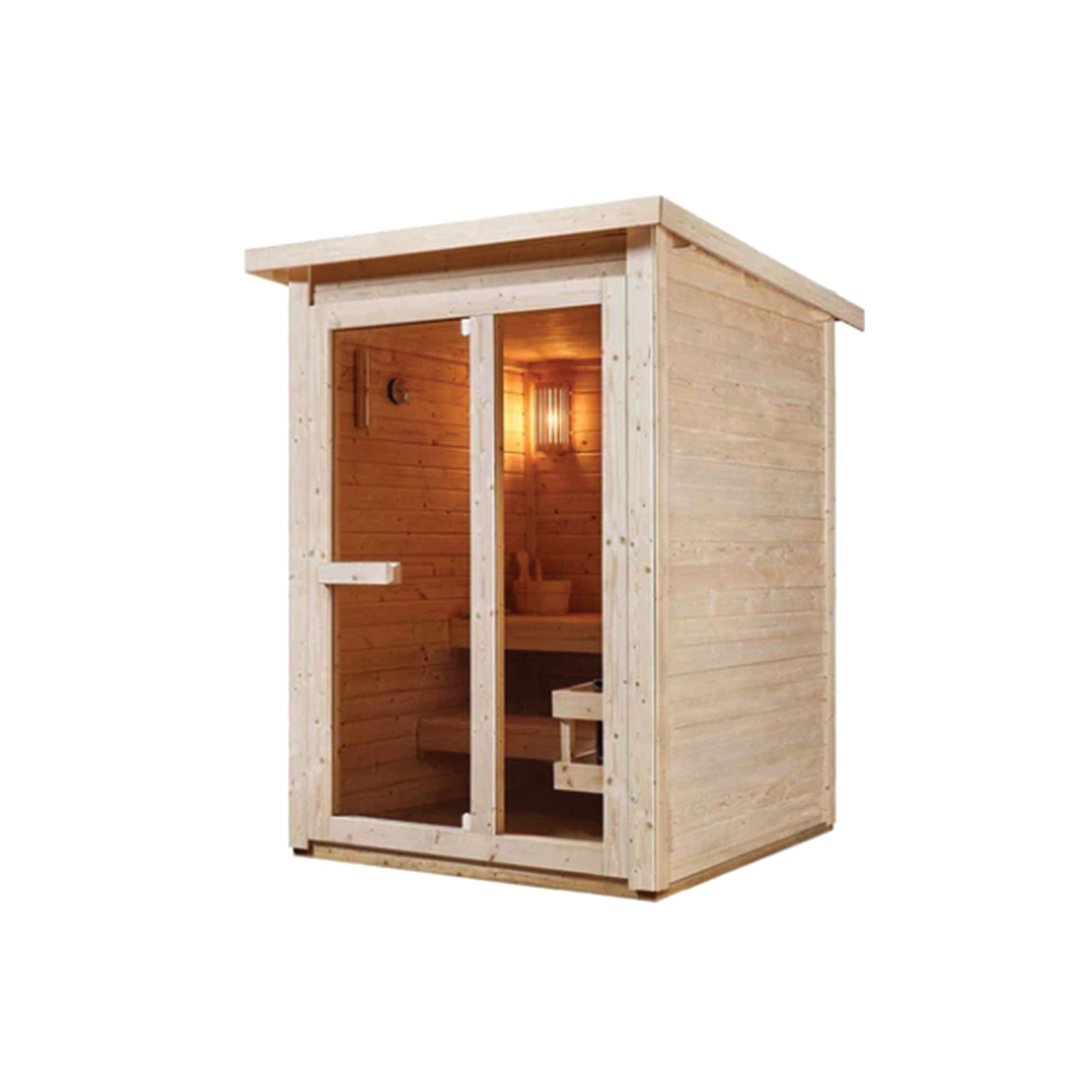 Sanotechnik - HELSINKI Außensauna für 2-3 Personen 165x175x218,9 cm