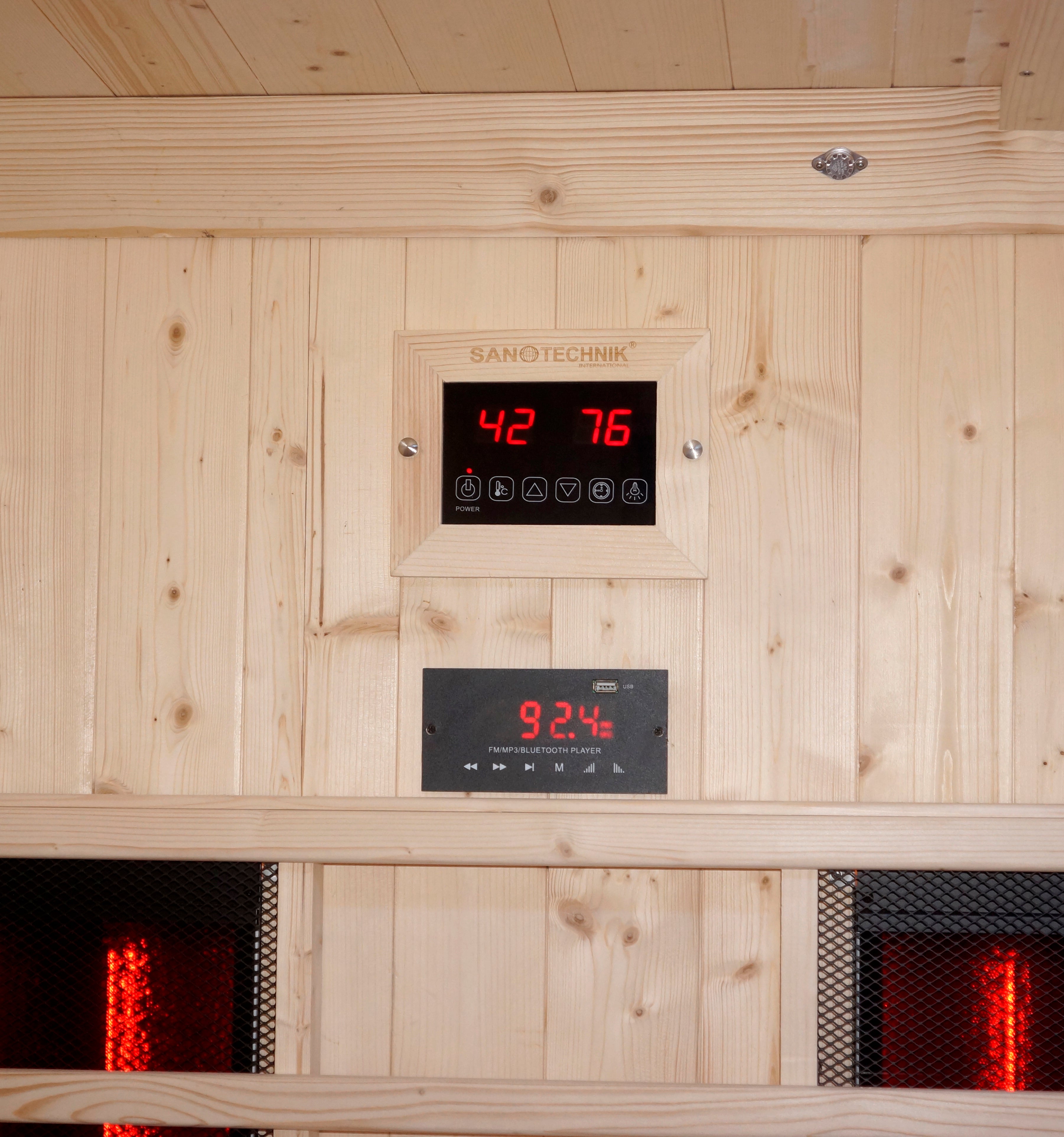 Outdoor Kombination Sauna und Infrarotkabine LAHTI