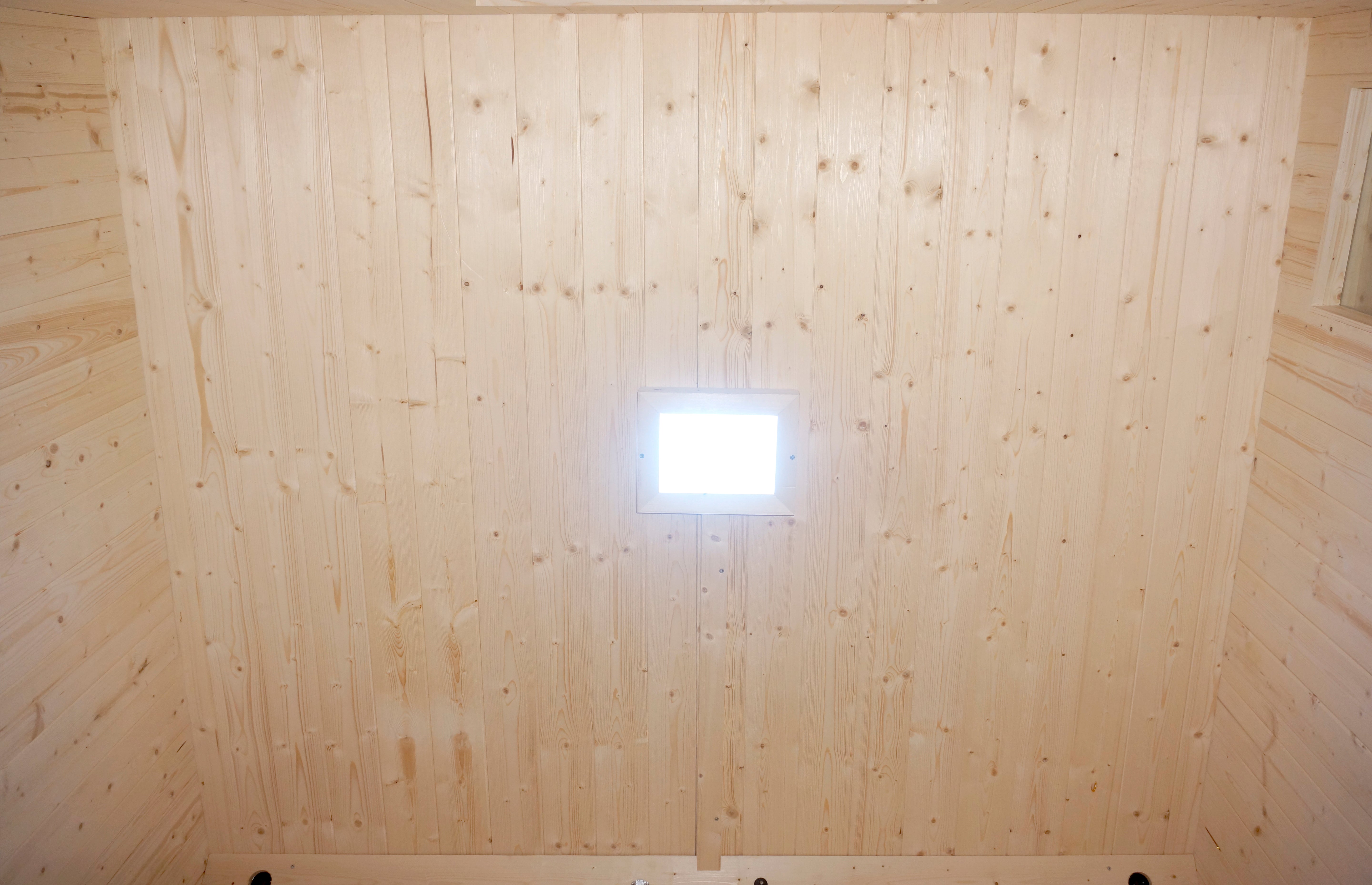 Sanotechnik - LAHTI Außensauna+Infrarotkabine für 2-3 Personen 198x181,5x202,2 cm